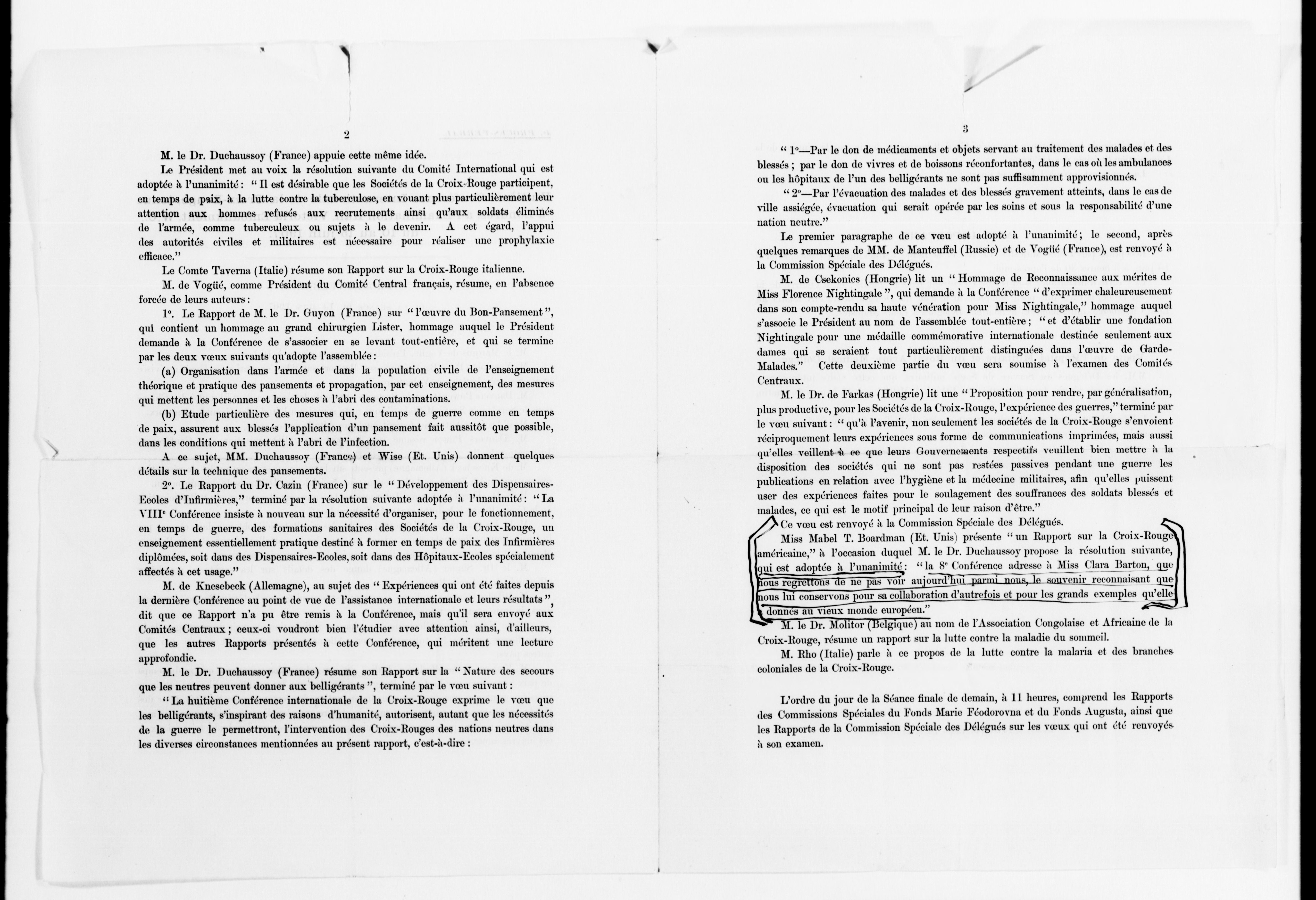 Scanned image of the current content page