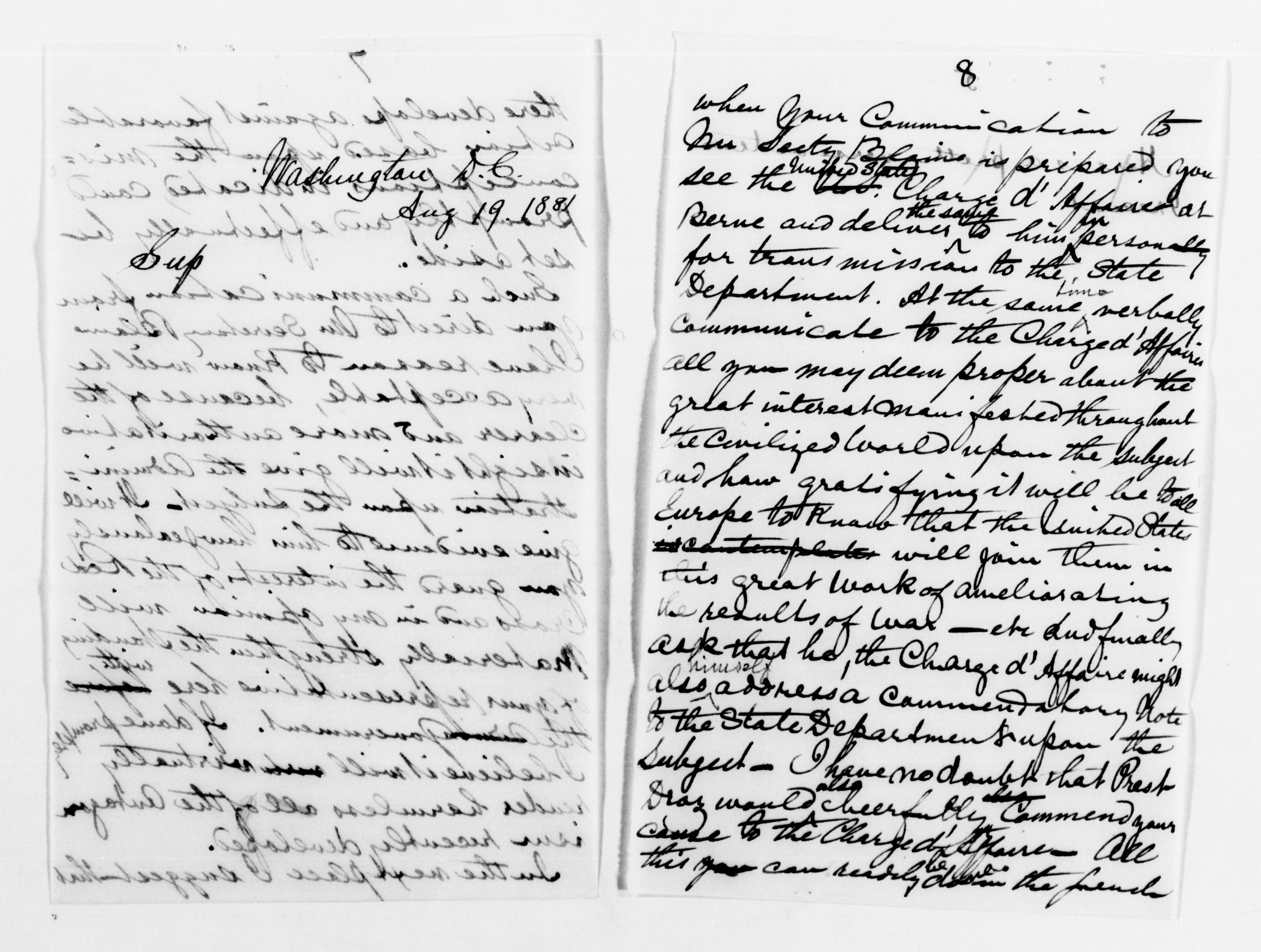 Scanned image of the current content page