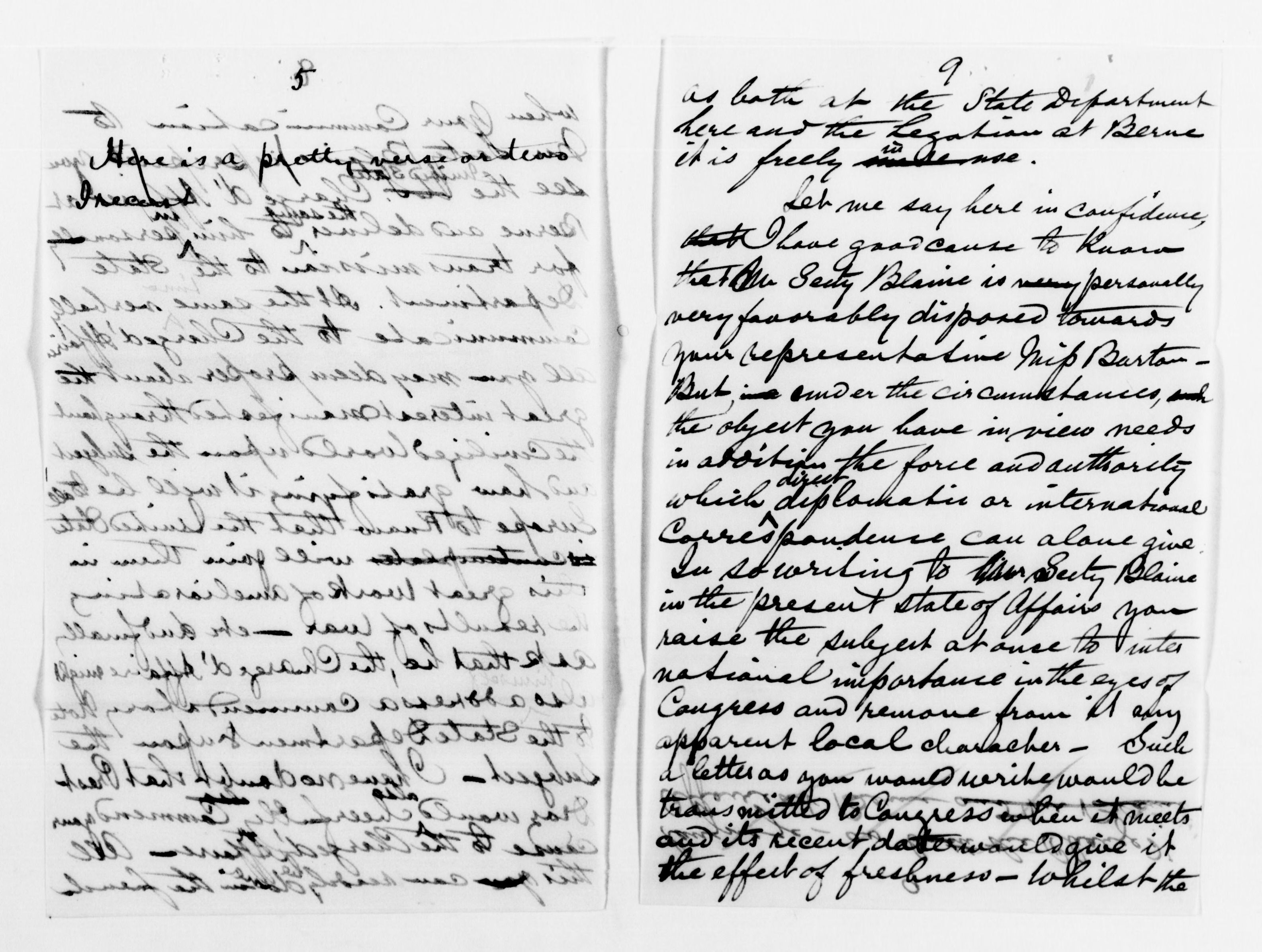 Scanned image of the current content page