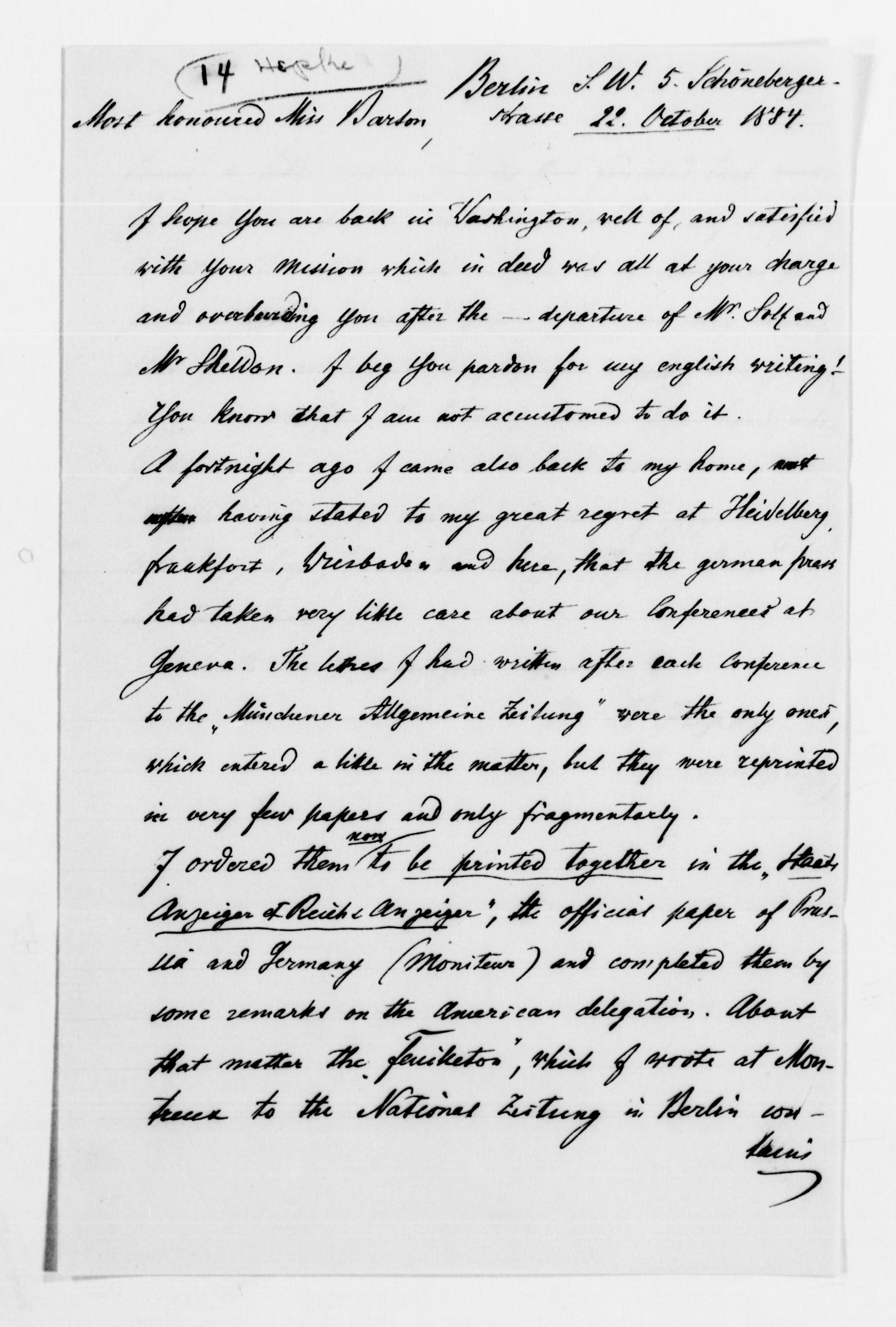 Scanned image of the current content page