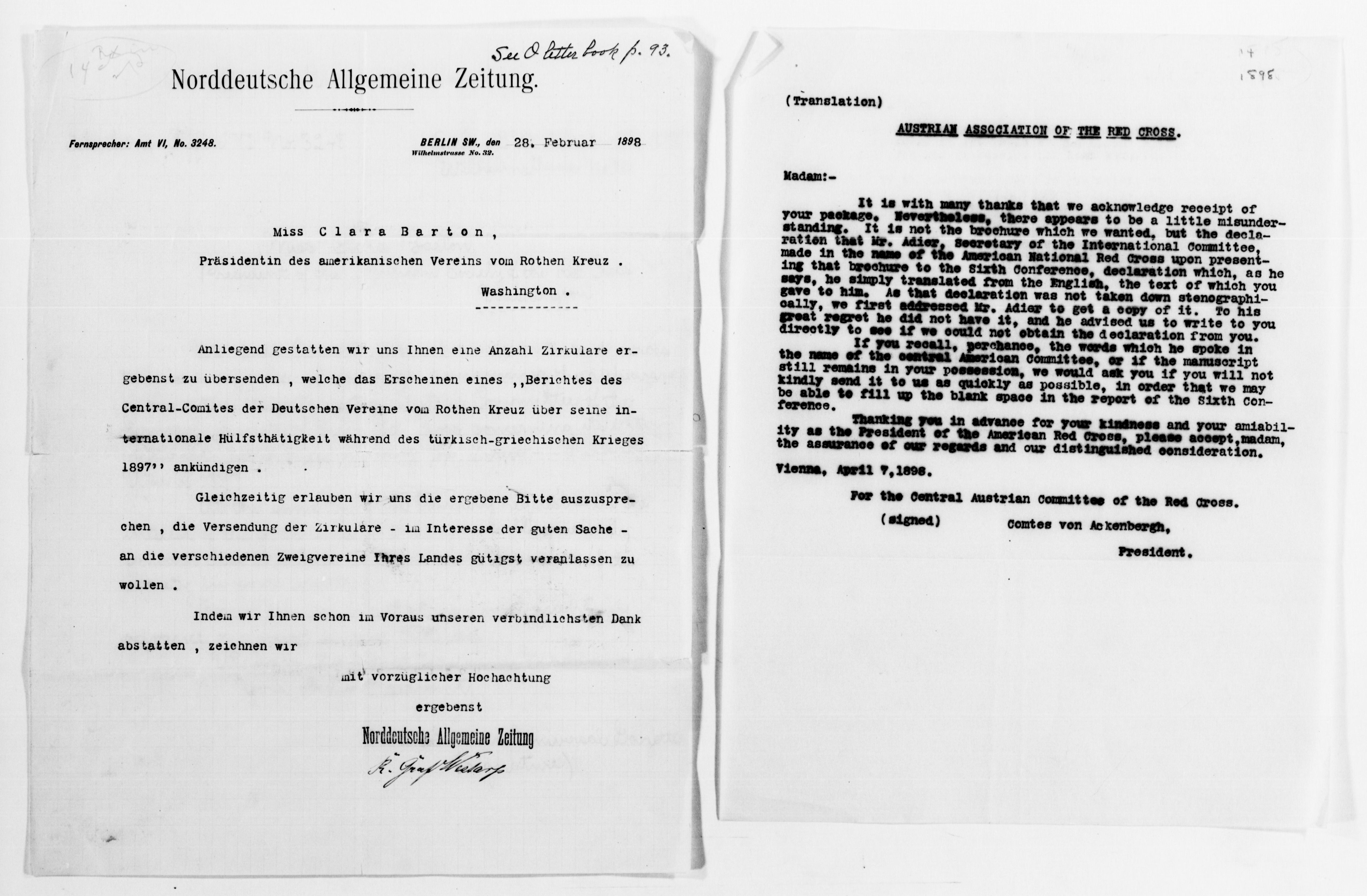 Scanned image of the current content page