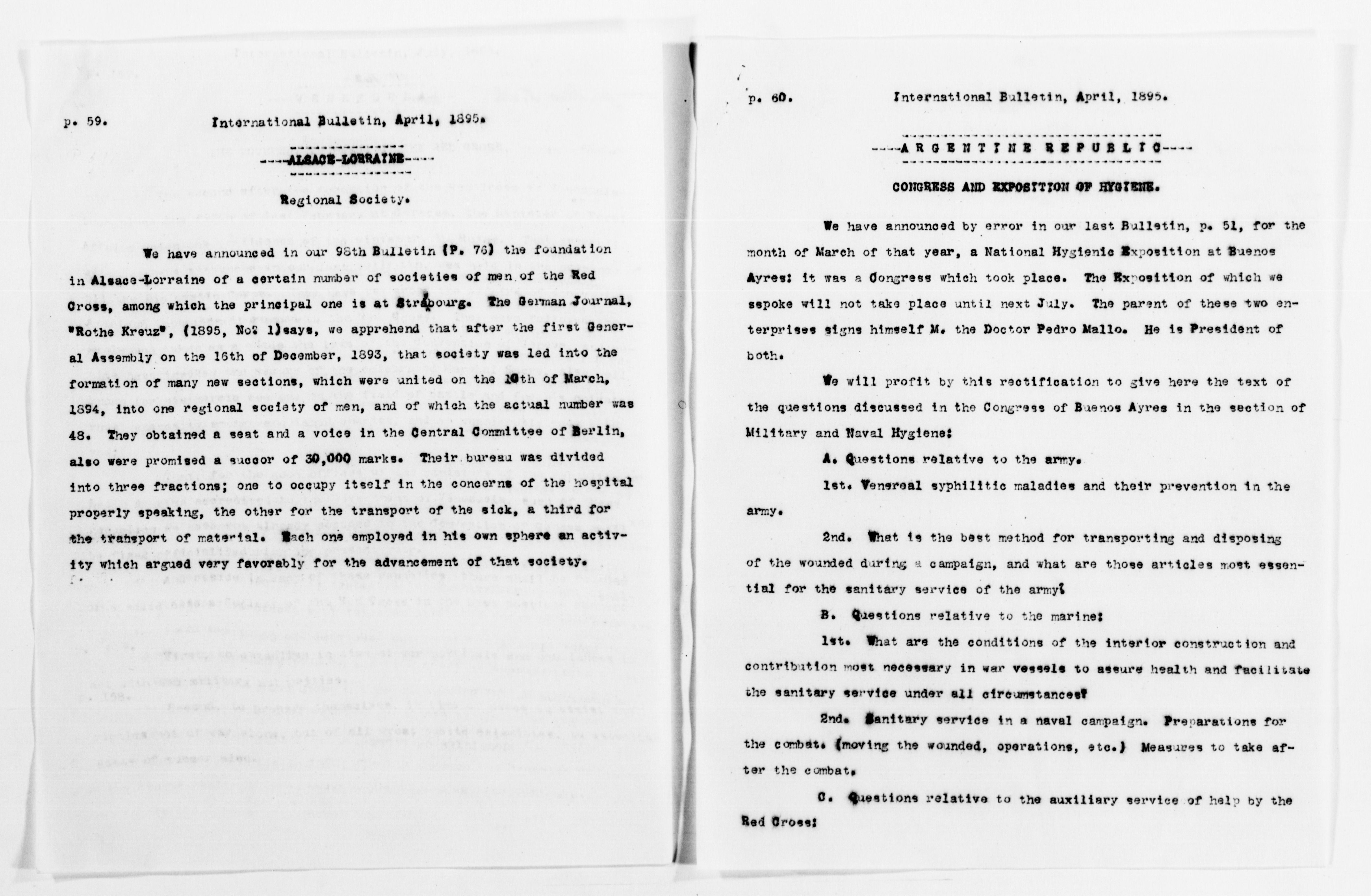 Scanned image of the current content page