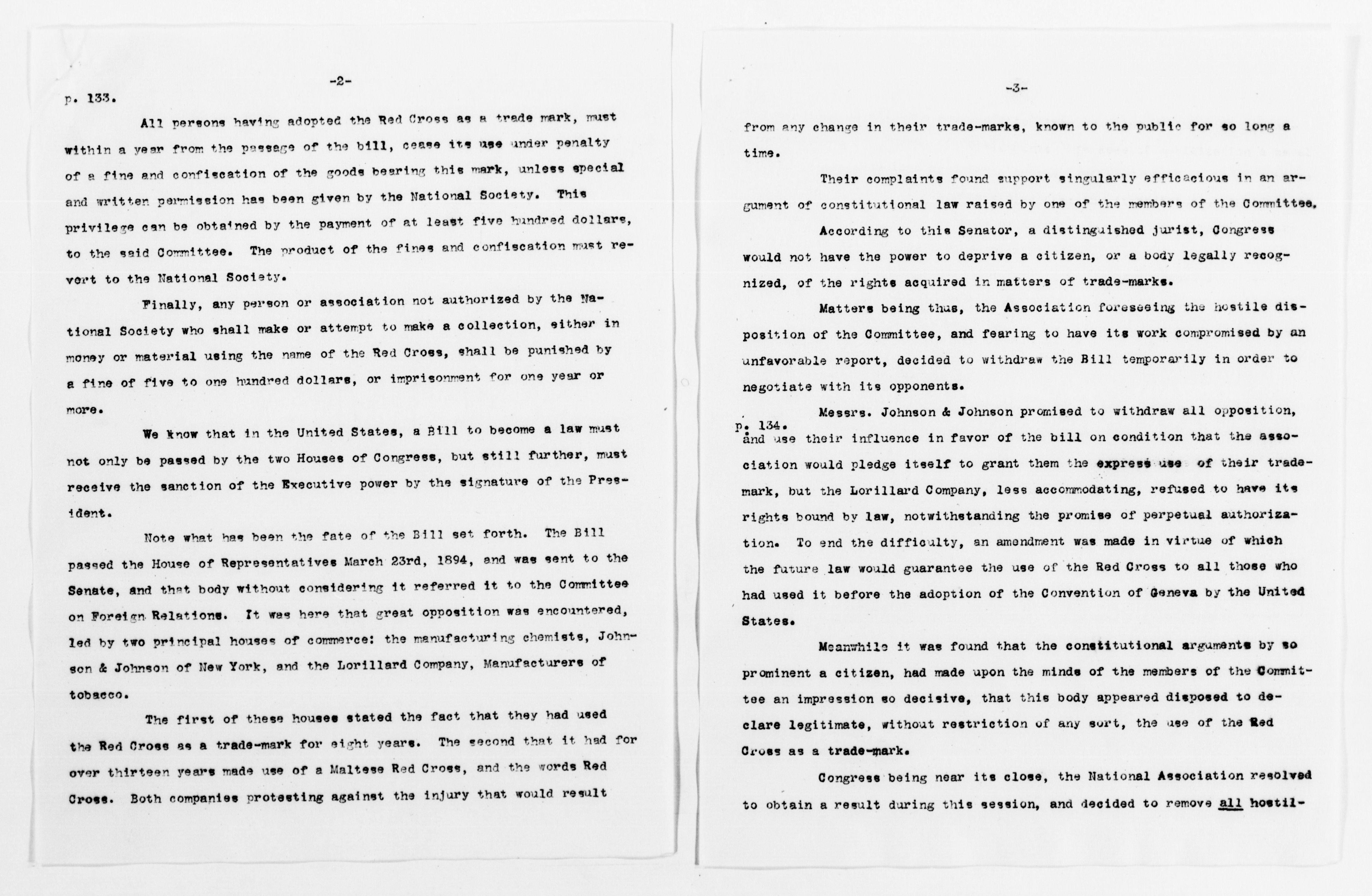 Scanned image of the current content page