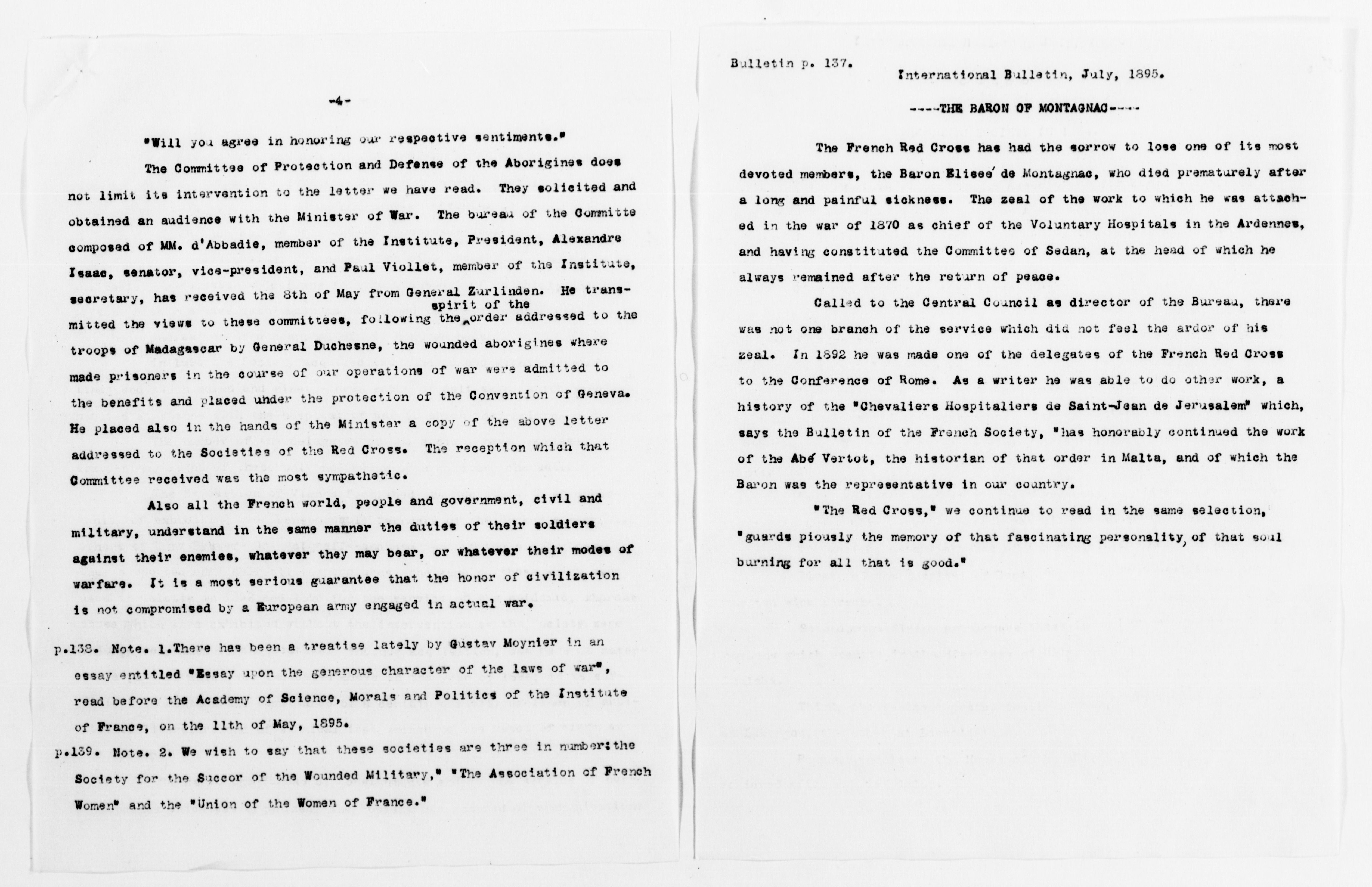 Scanned image of the current content page