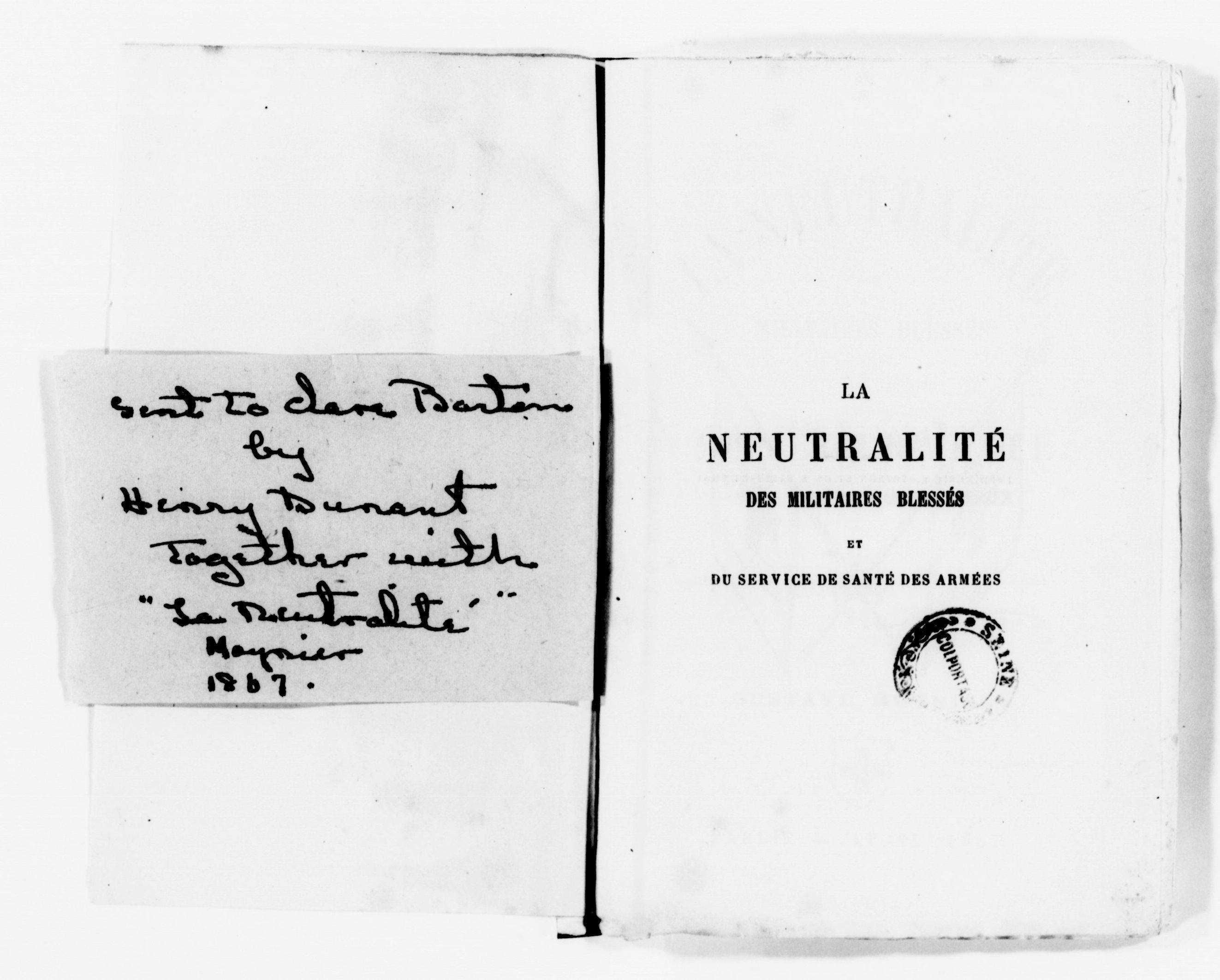 Scanned image of the current content page