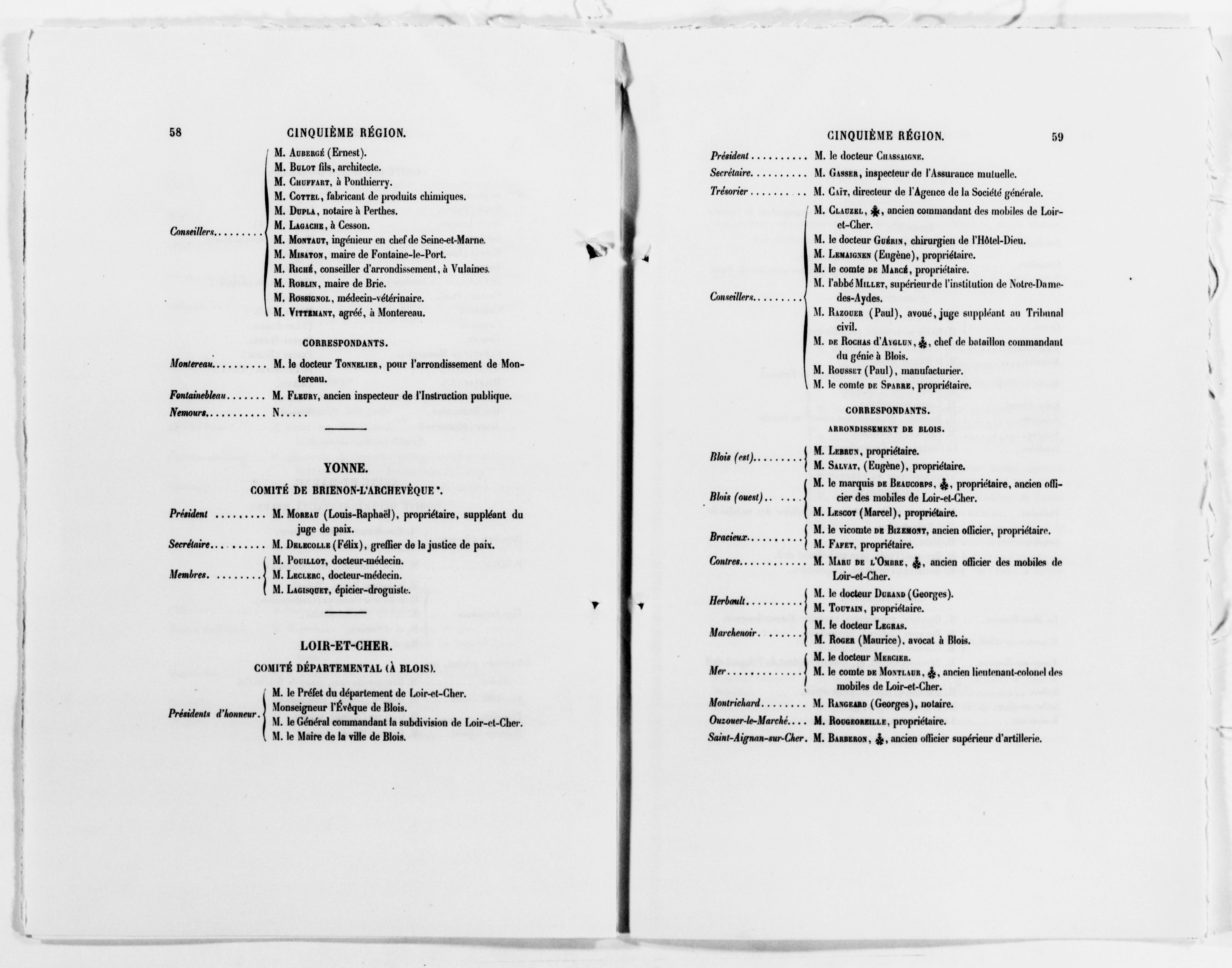 Scanned image of the current content page