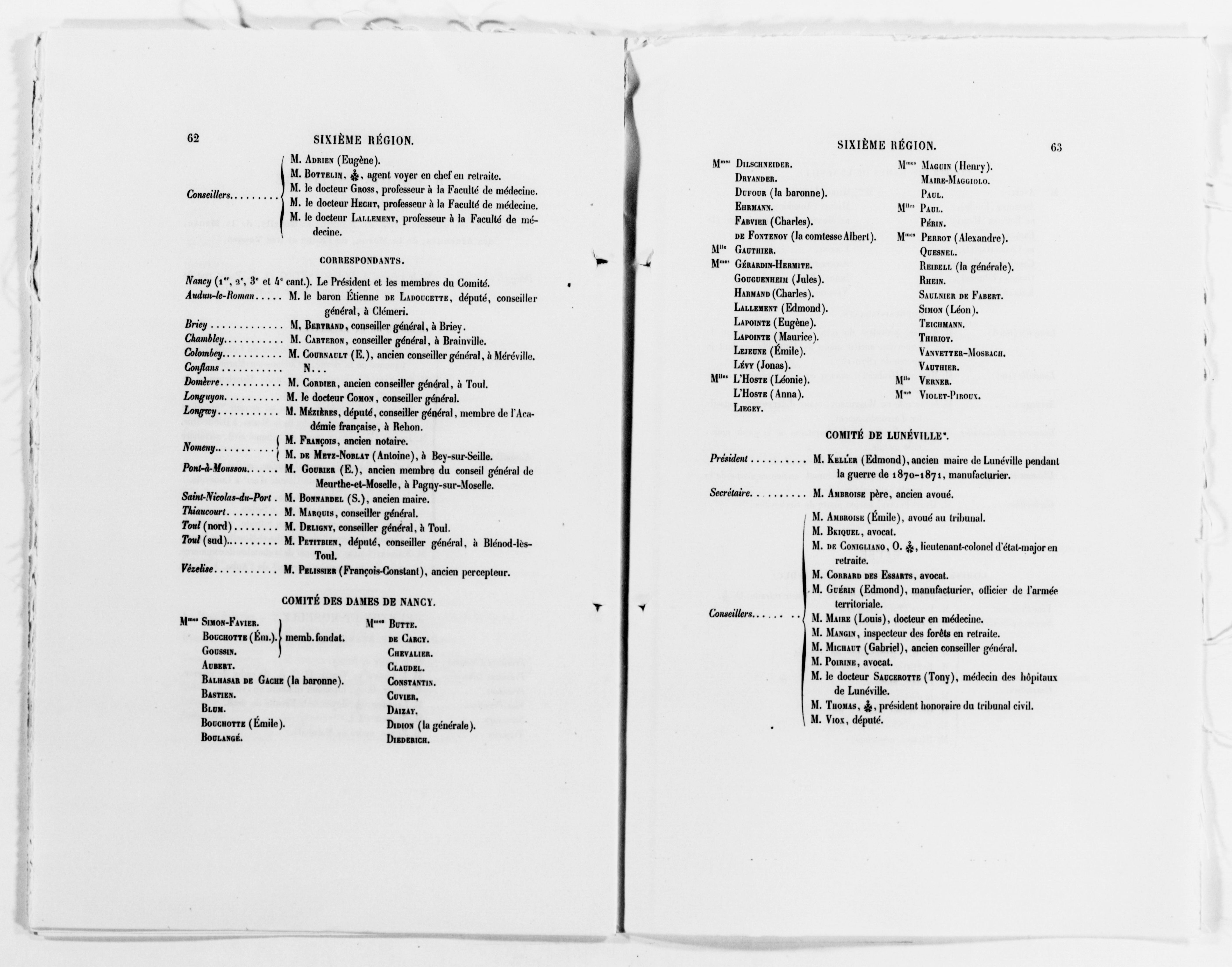 Scanned image of the current content page