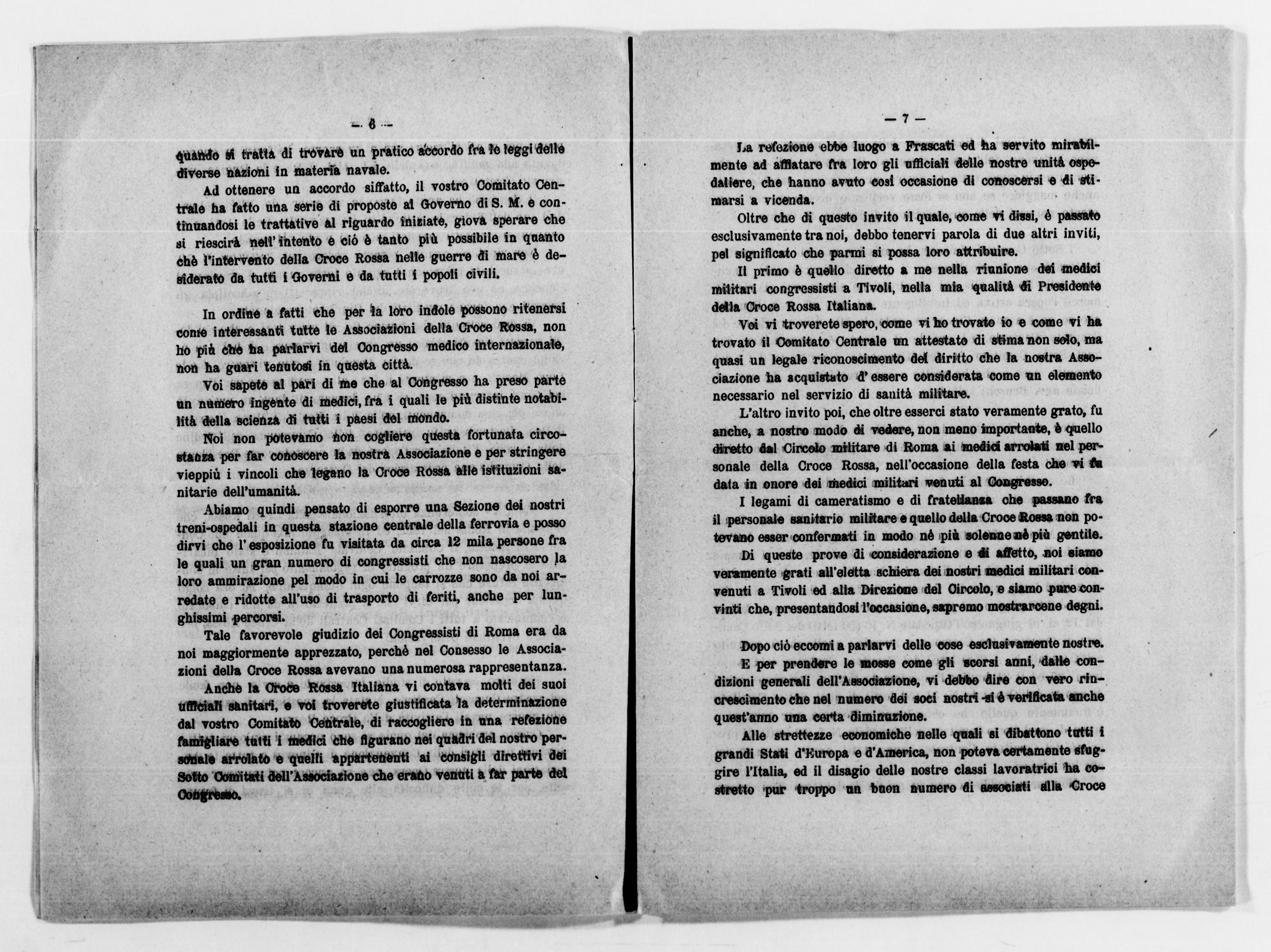 Scanned image of the current content page