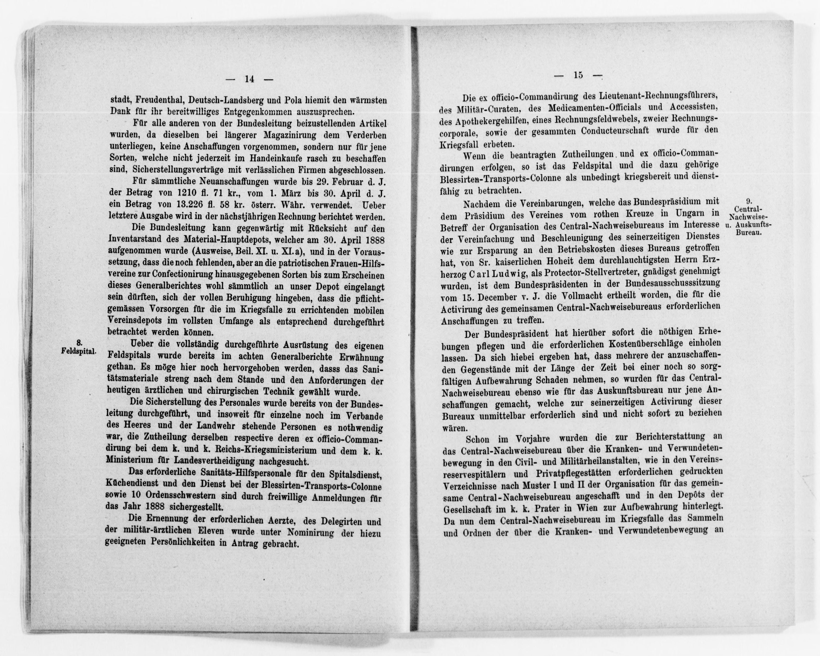 Scanned image of the current content page