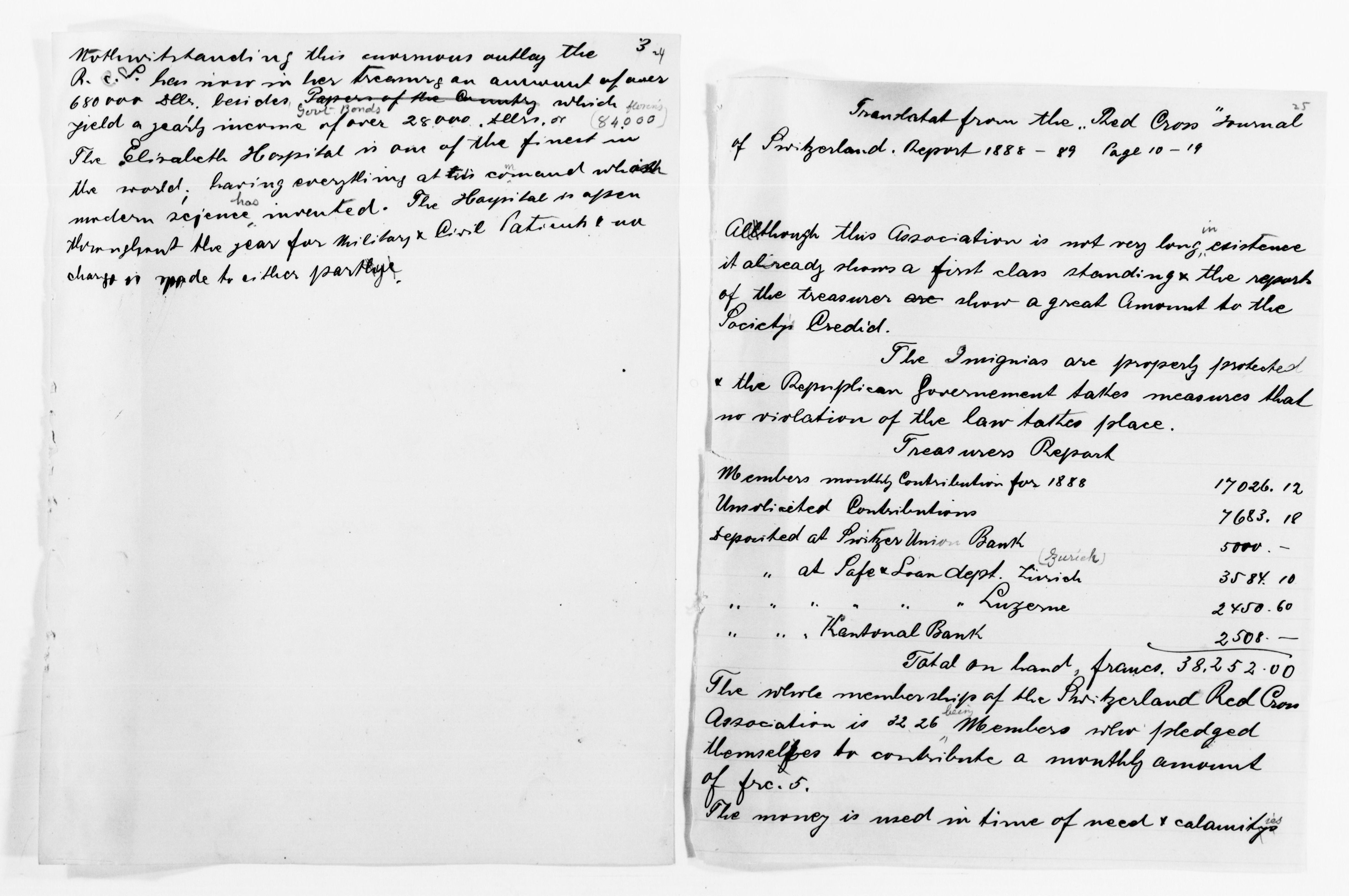 Scanned image of the current content page