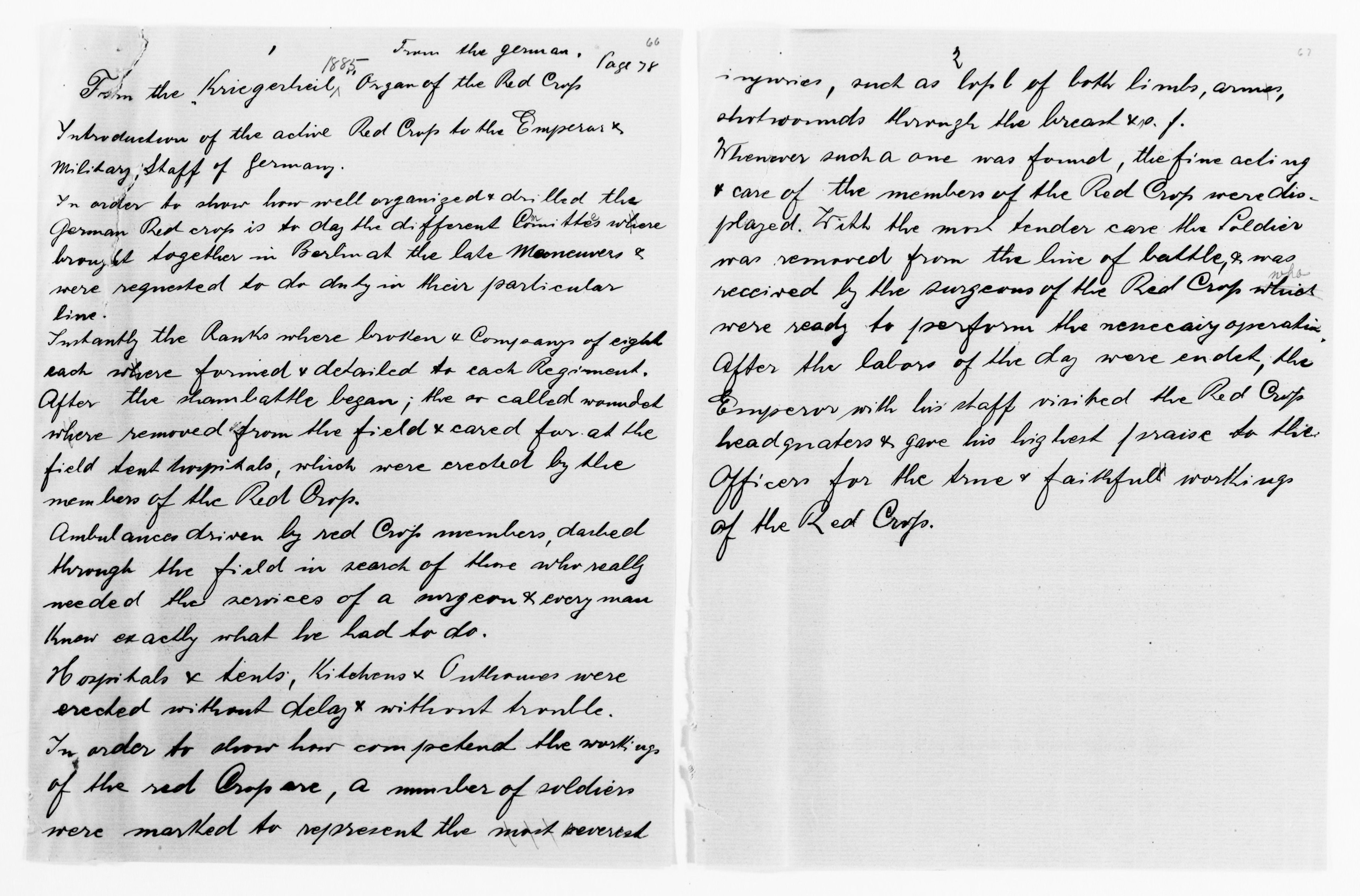 Scanned image of the current content page