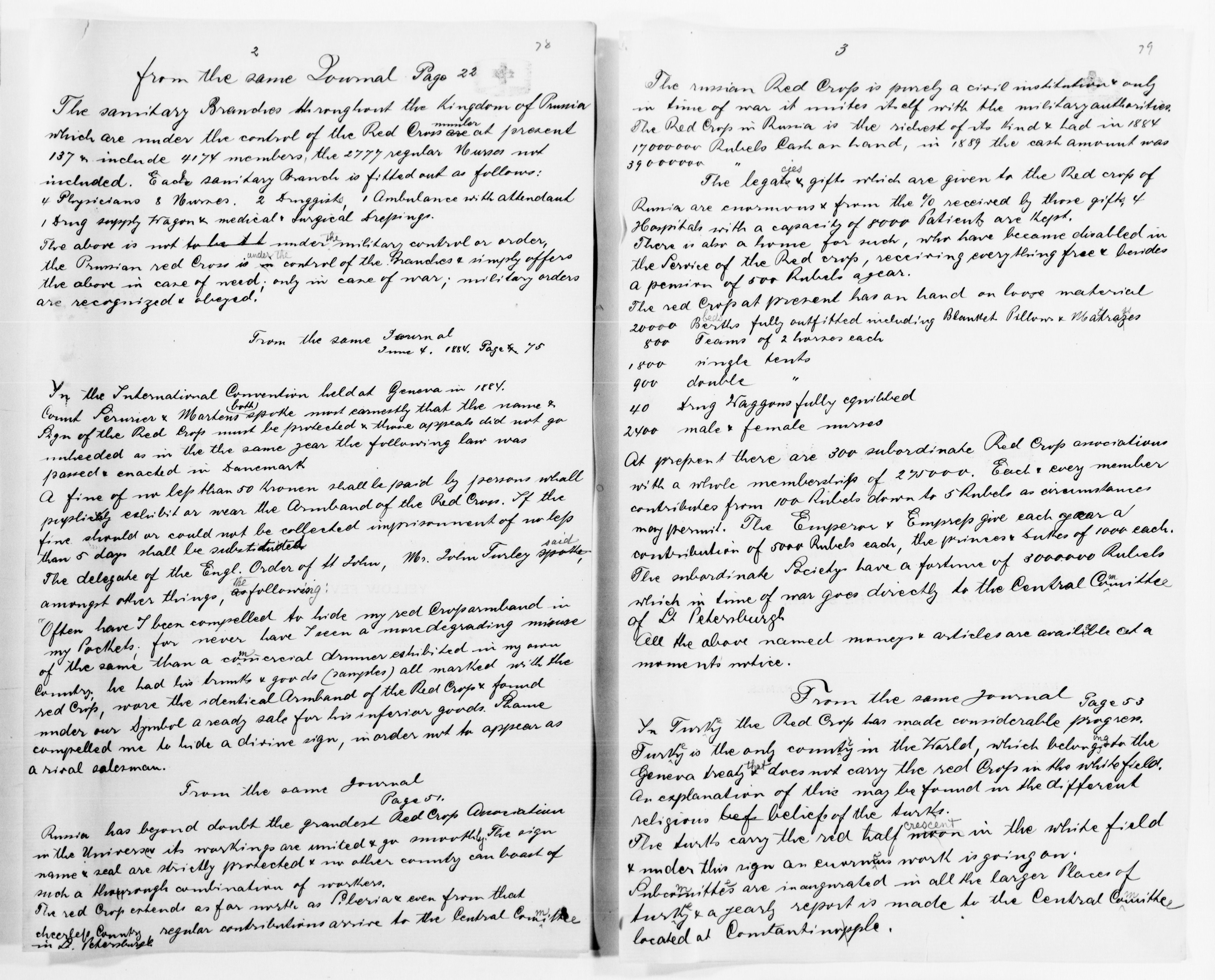 Scanned image of the current content page