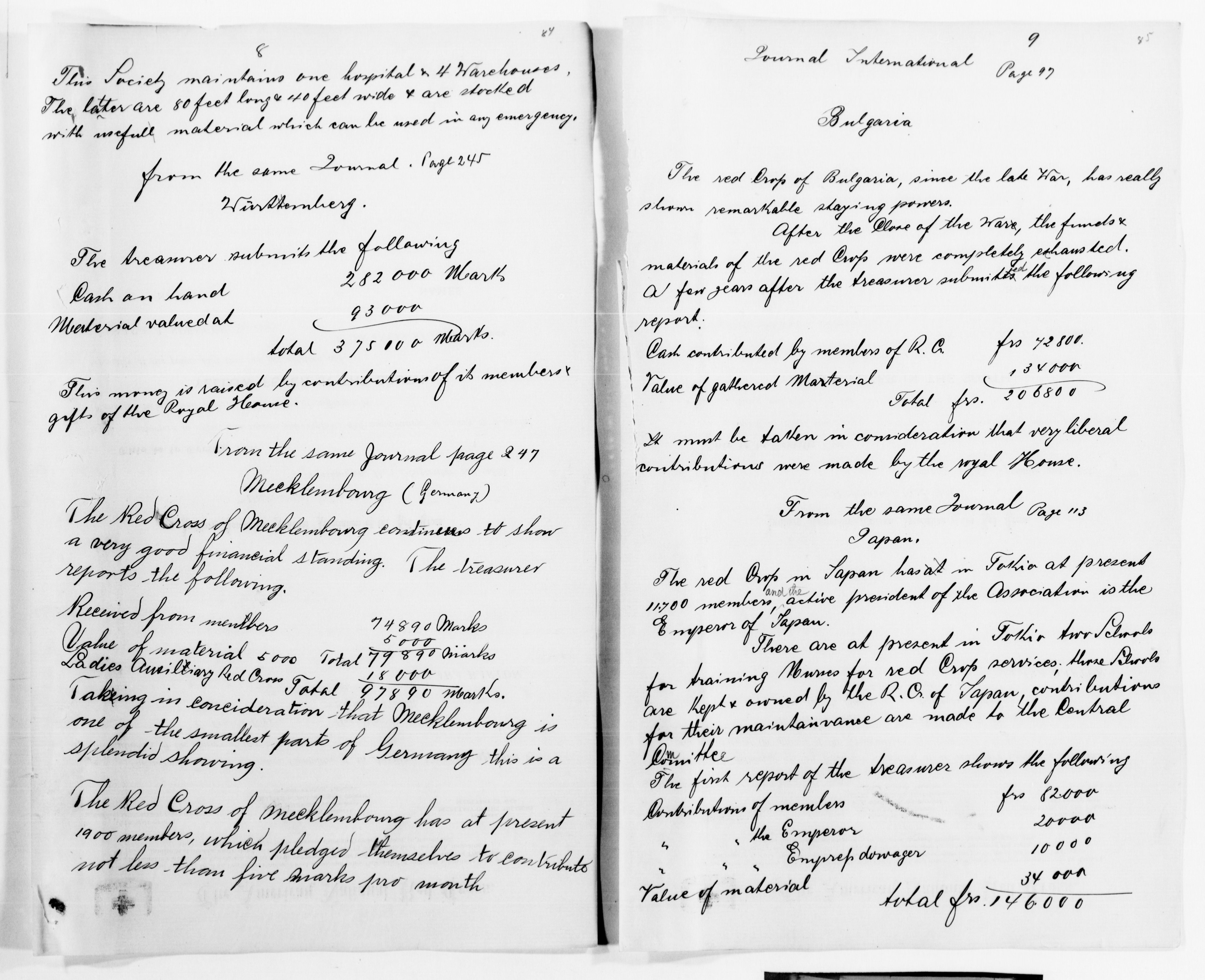 Scanned image of the current content page