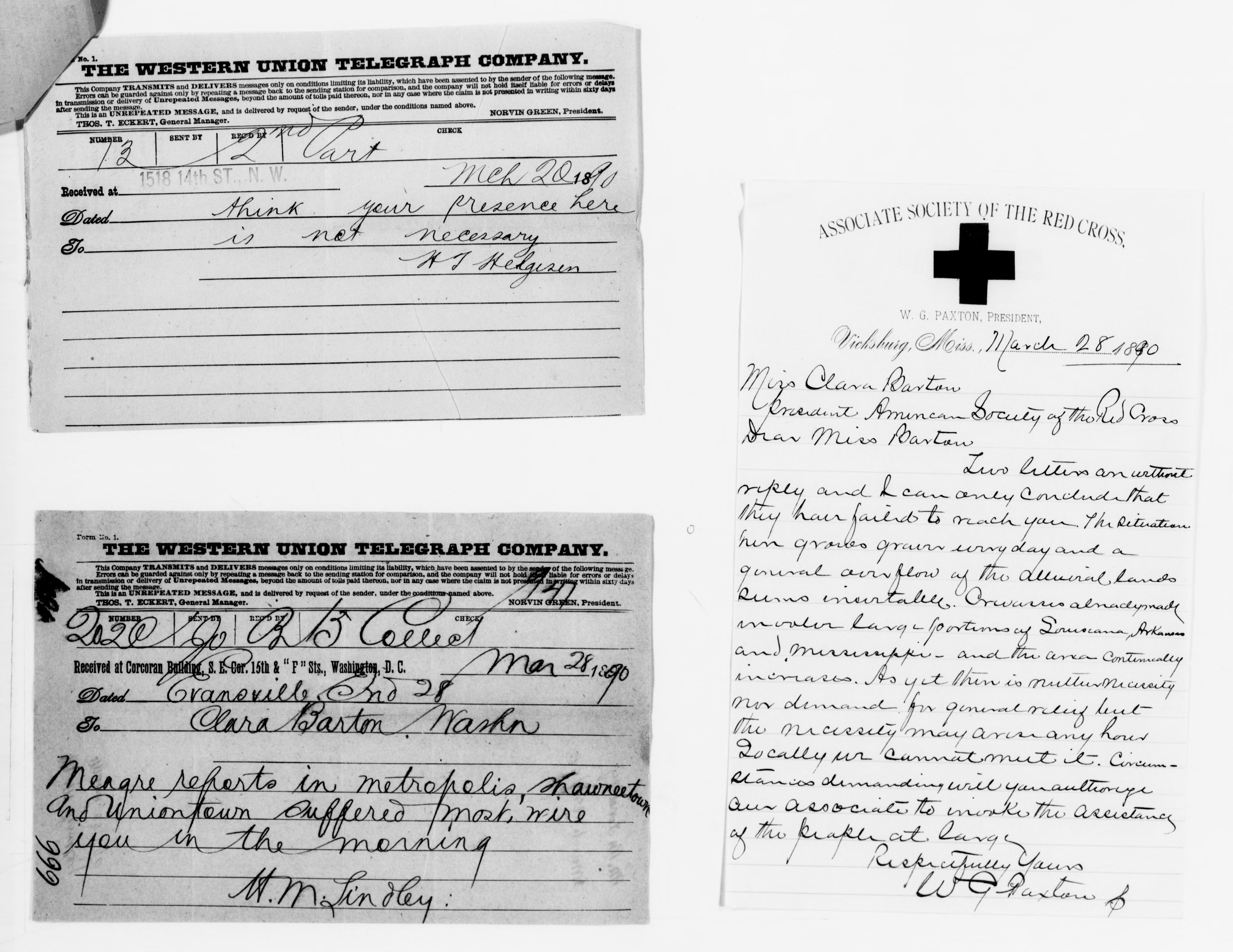 Scanned image of the current content page