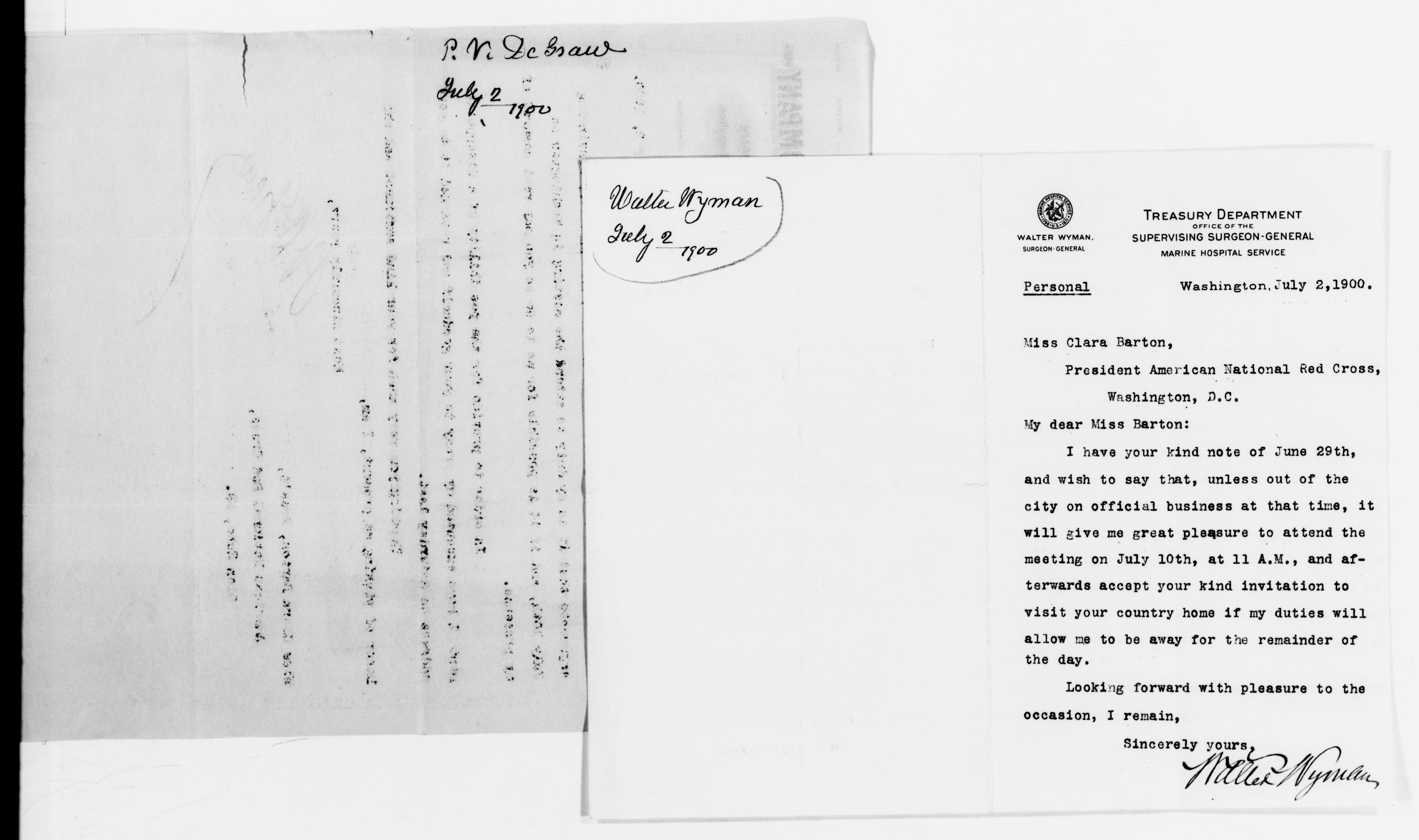 Scanned image of the current content page