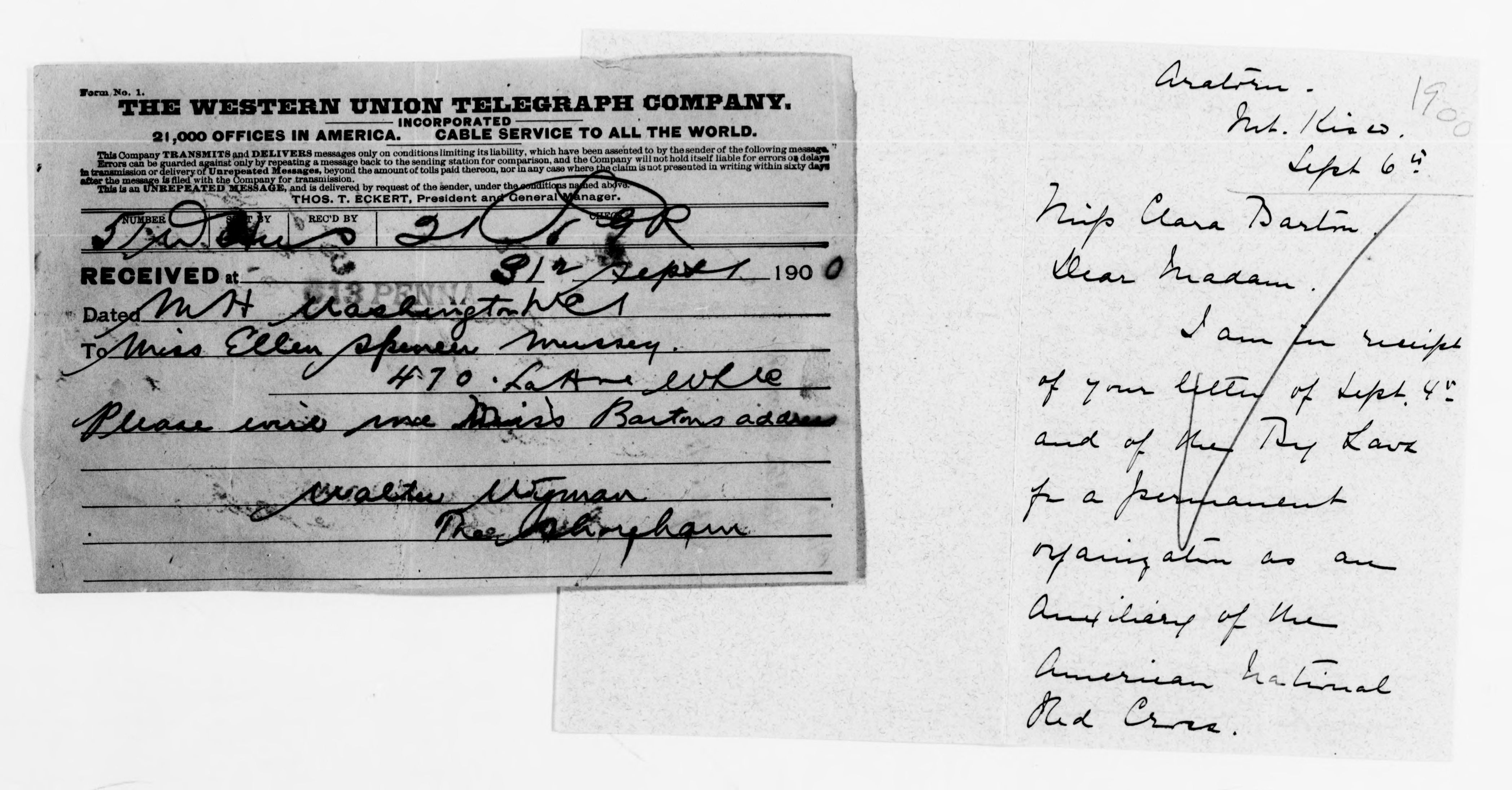 Scanned image of the current content page