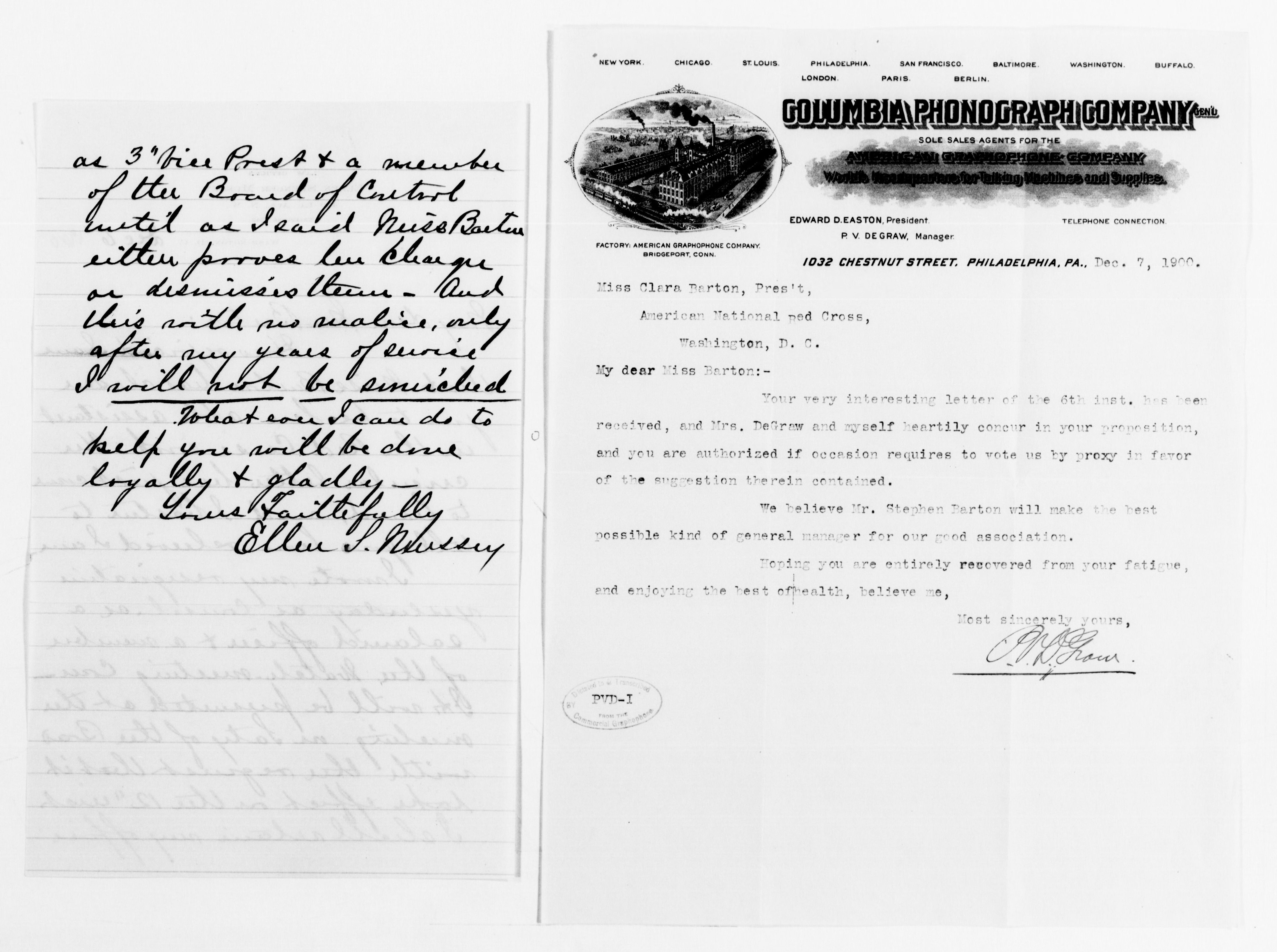 Scanned image of the current content page