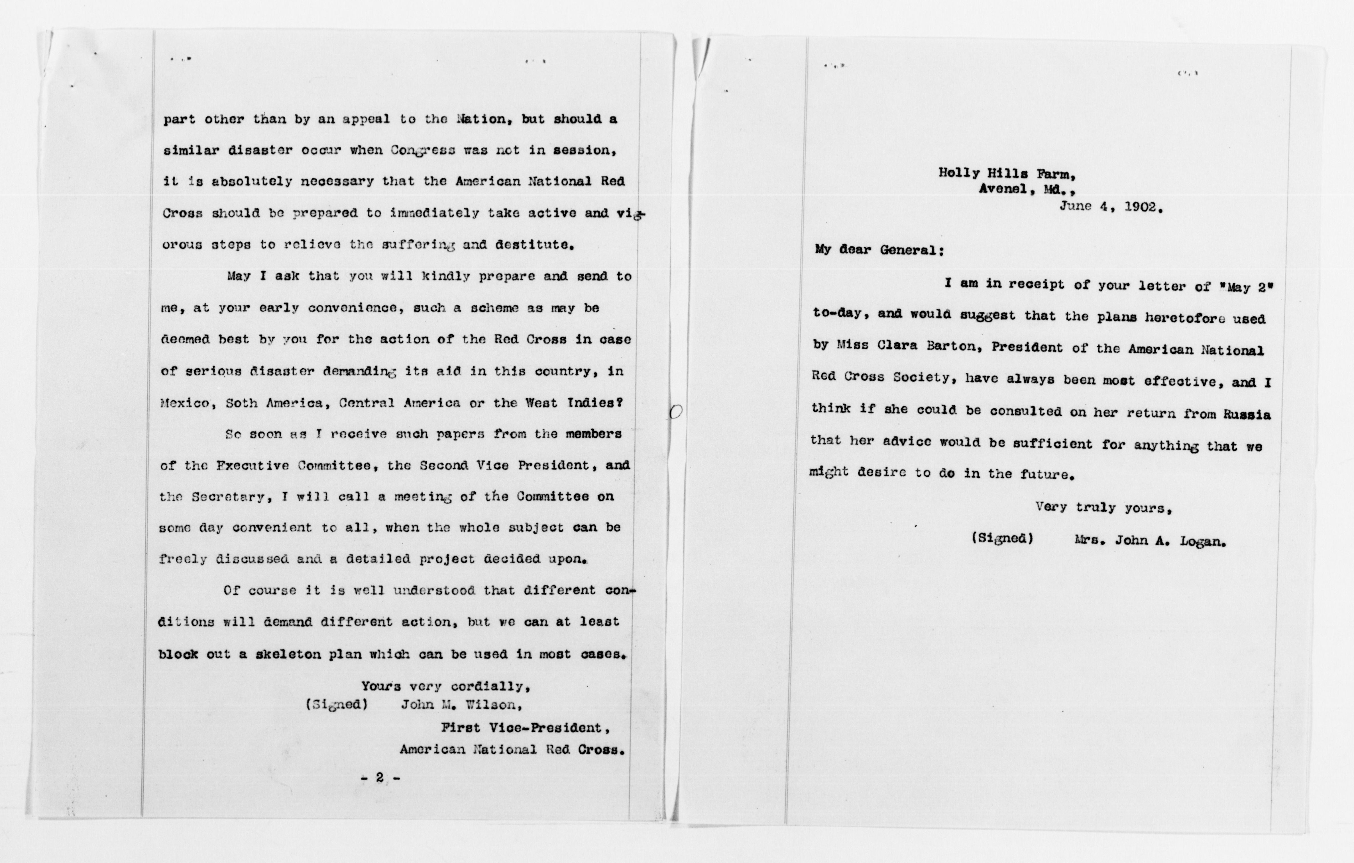 Scanned image of the current content page