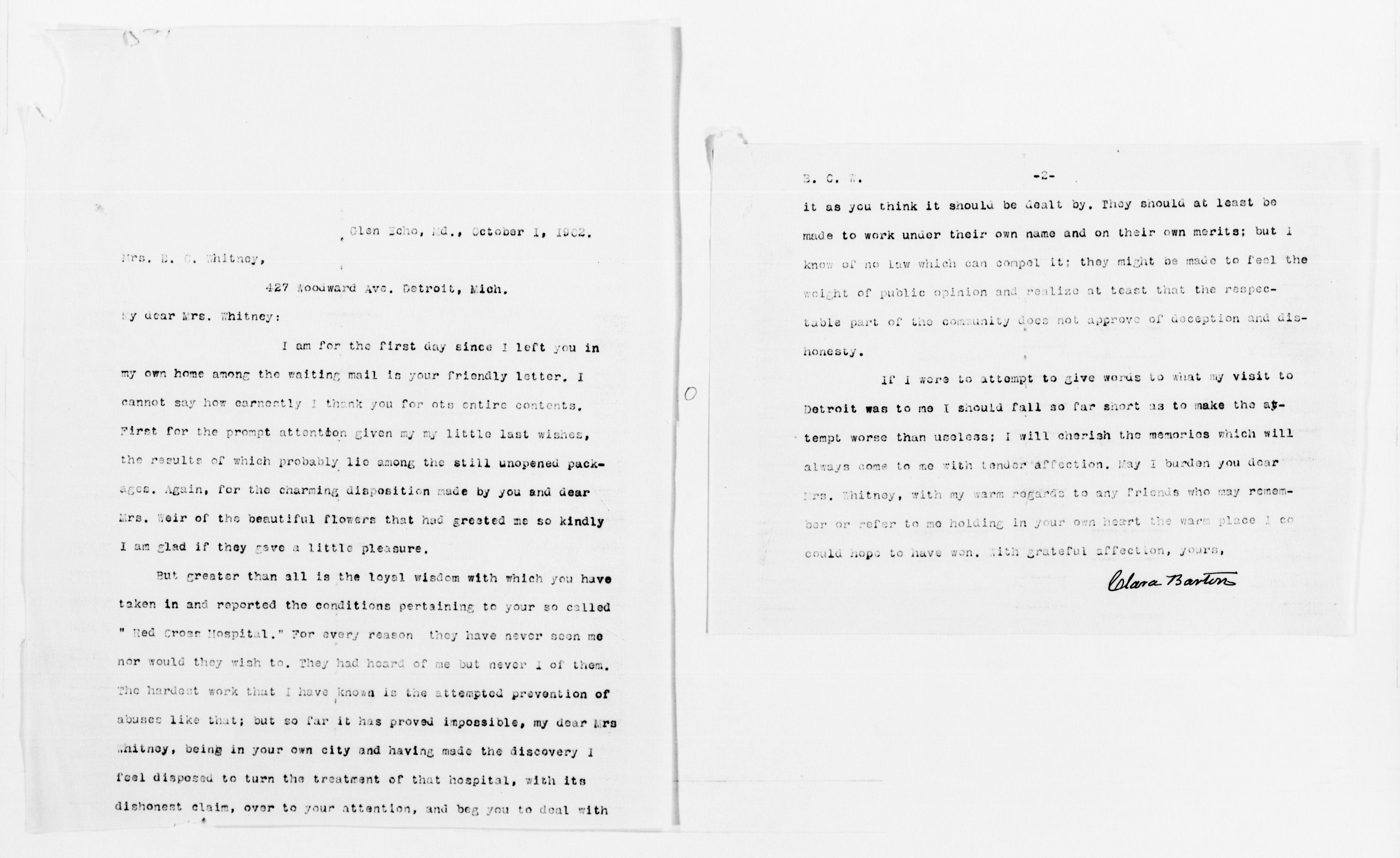 Scanned image of the current content page