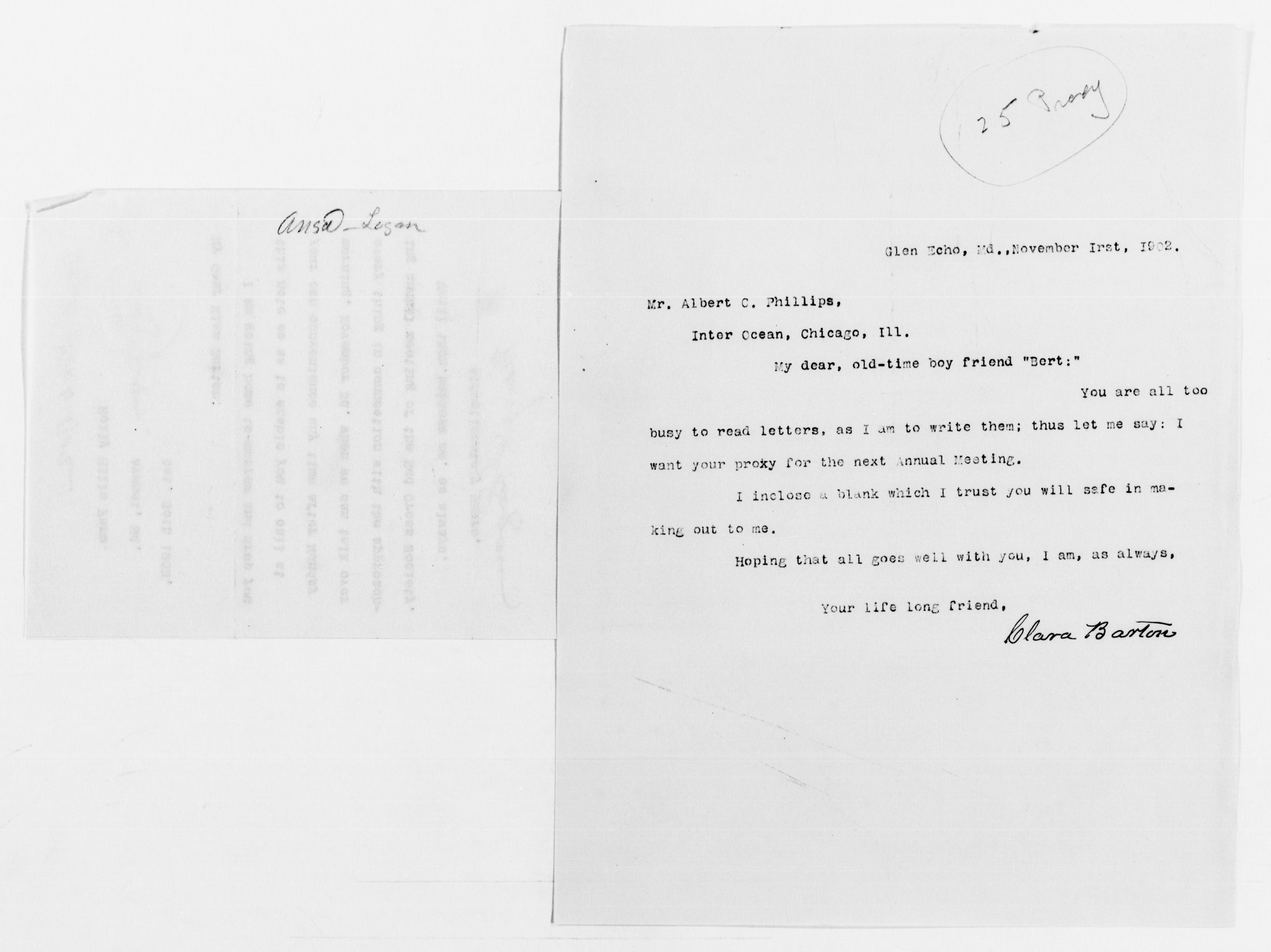 Scanned image of the current content page