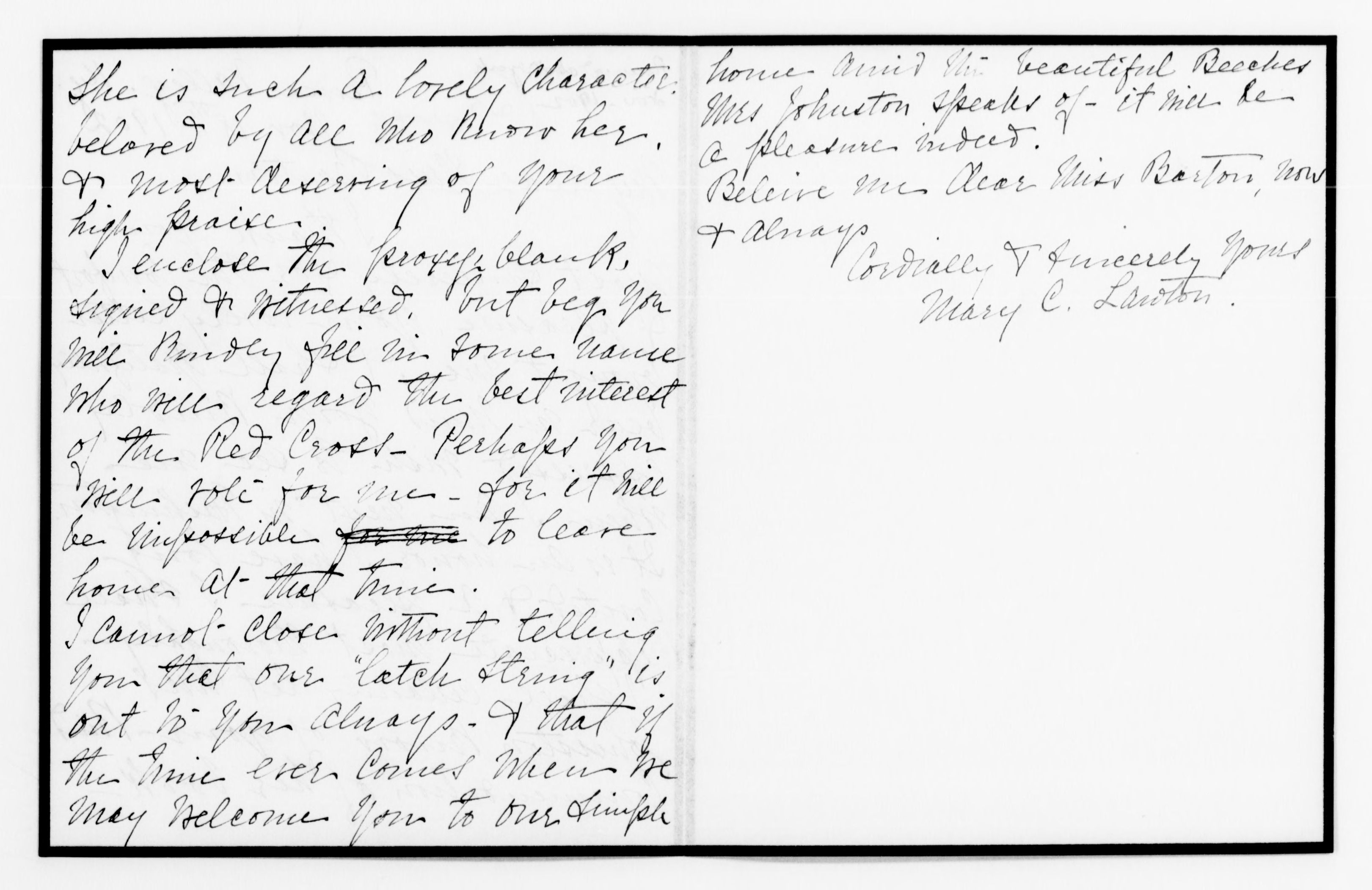 Scanned image of the current content page