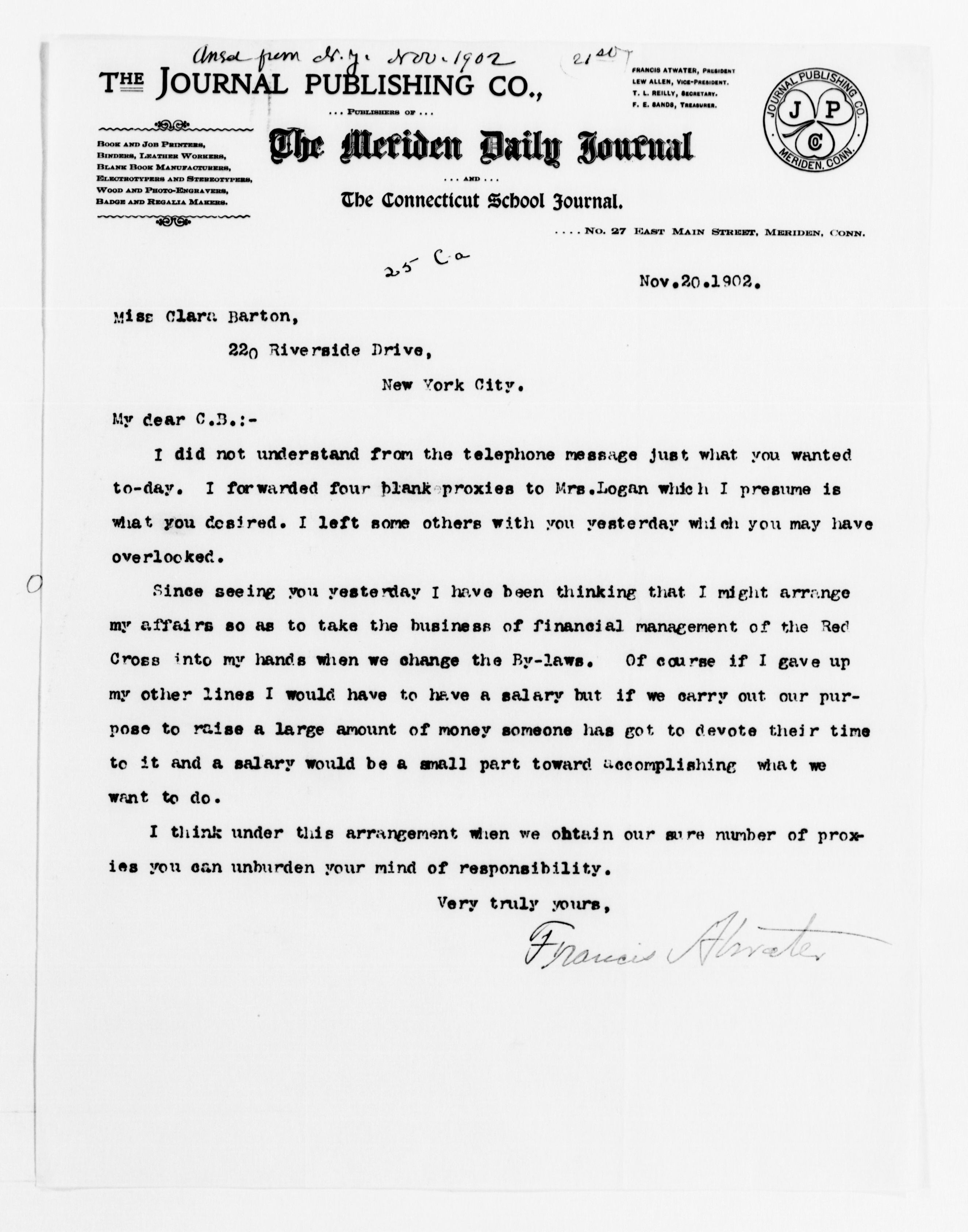 Scanned image of the current content page