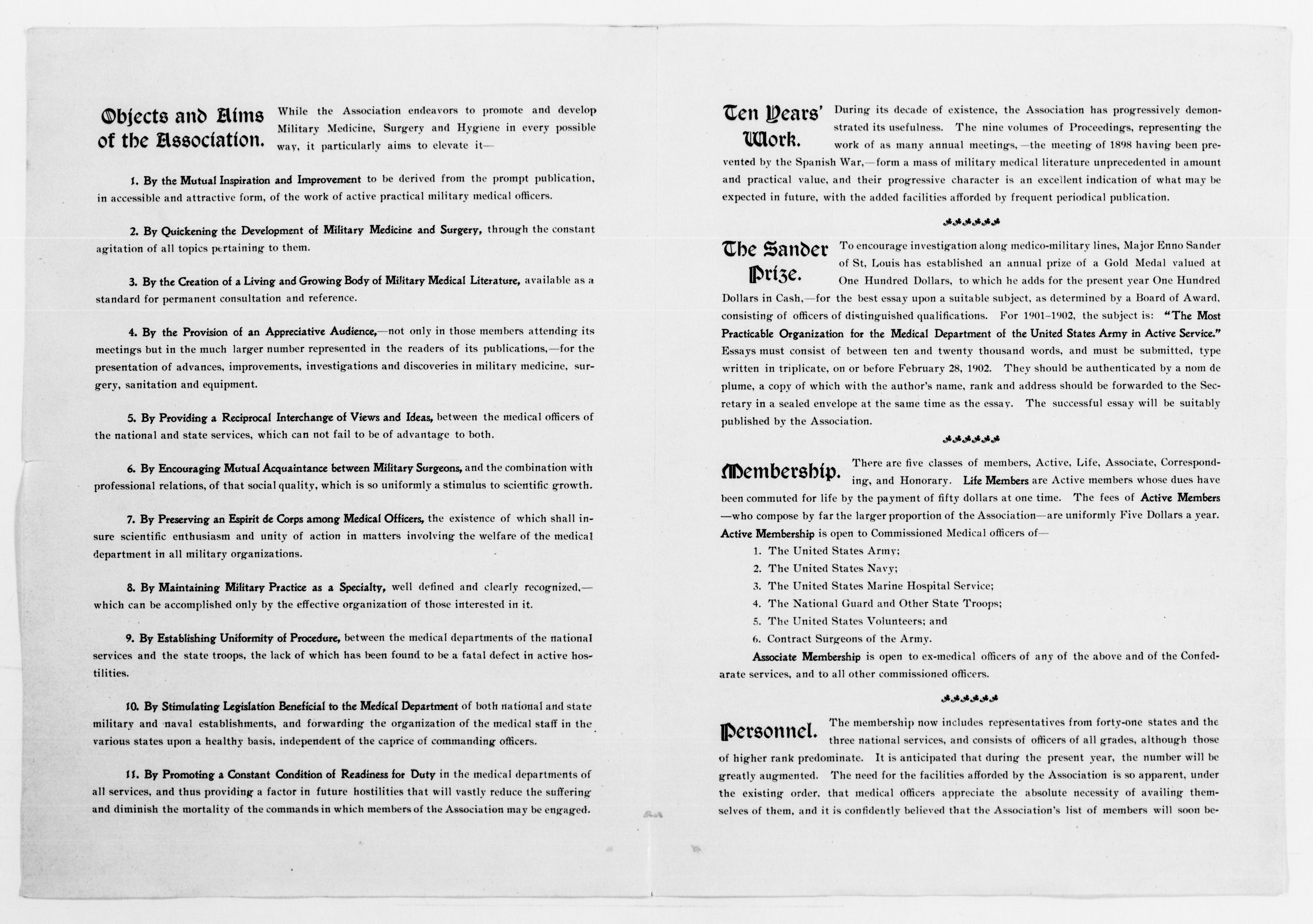 Scanned image of the current content page