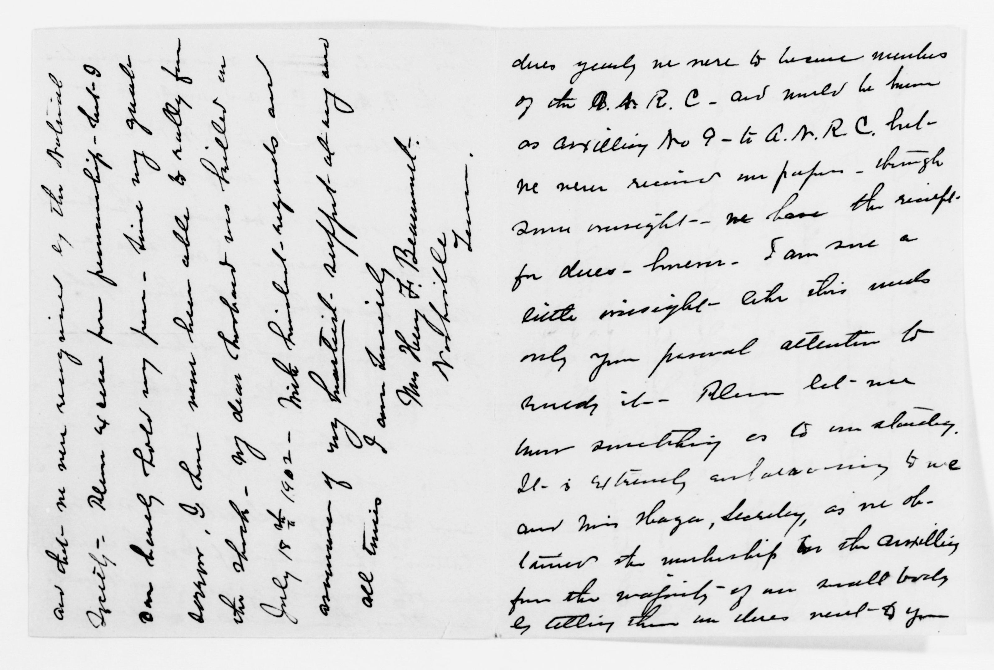 Scanned image of the current content page