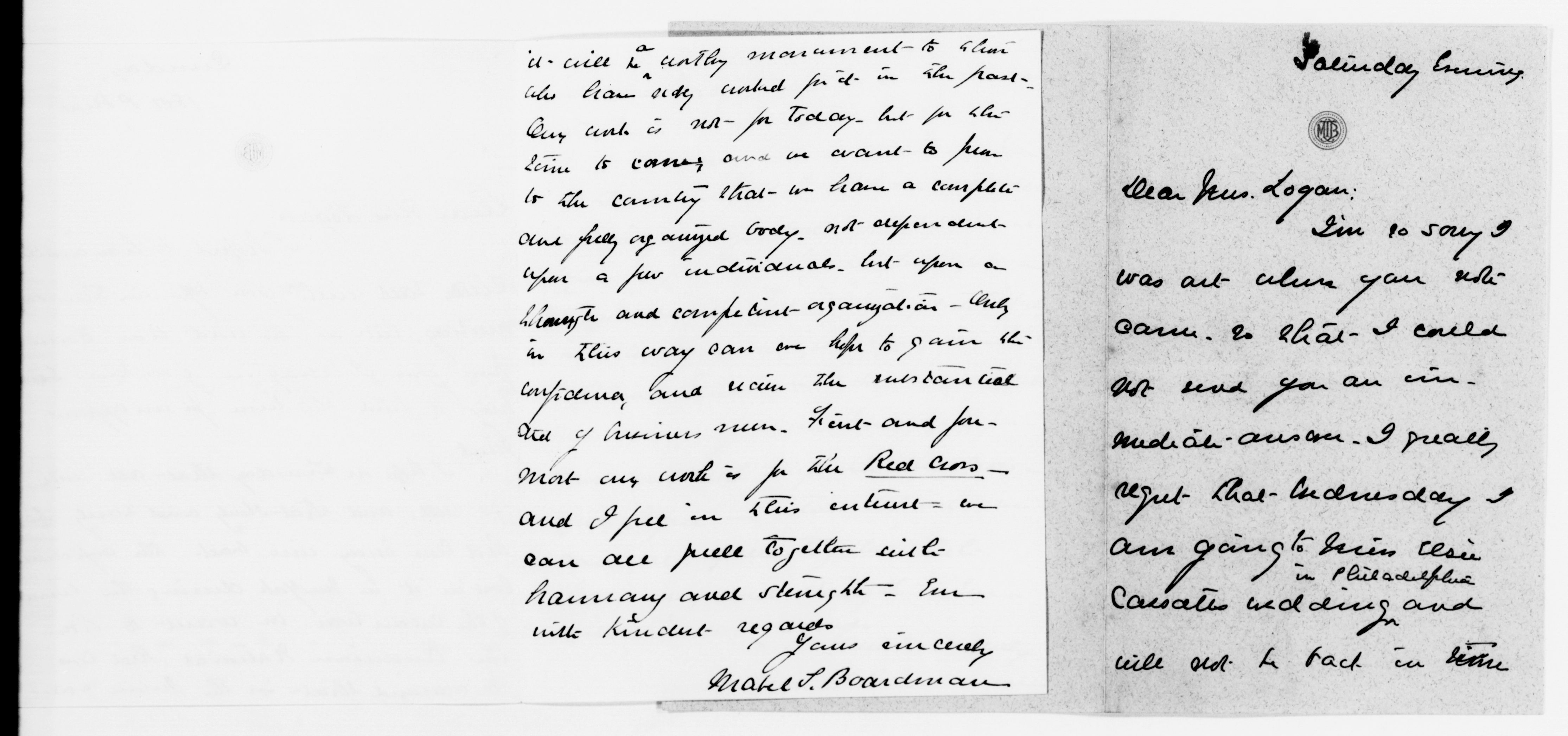Scanned image of the current content page