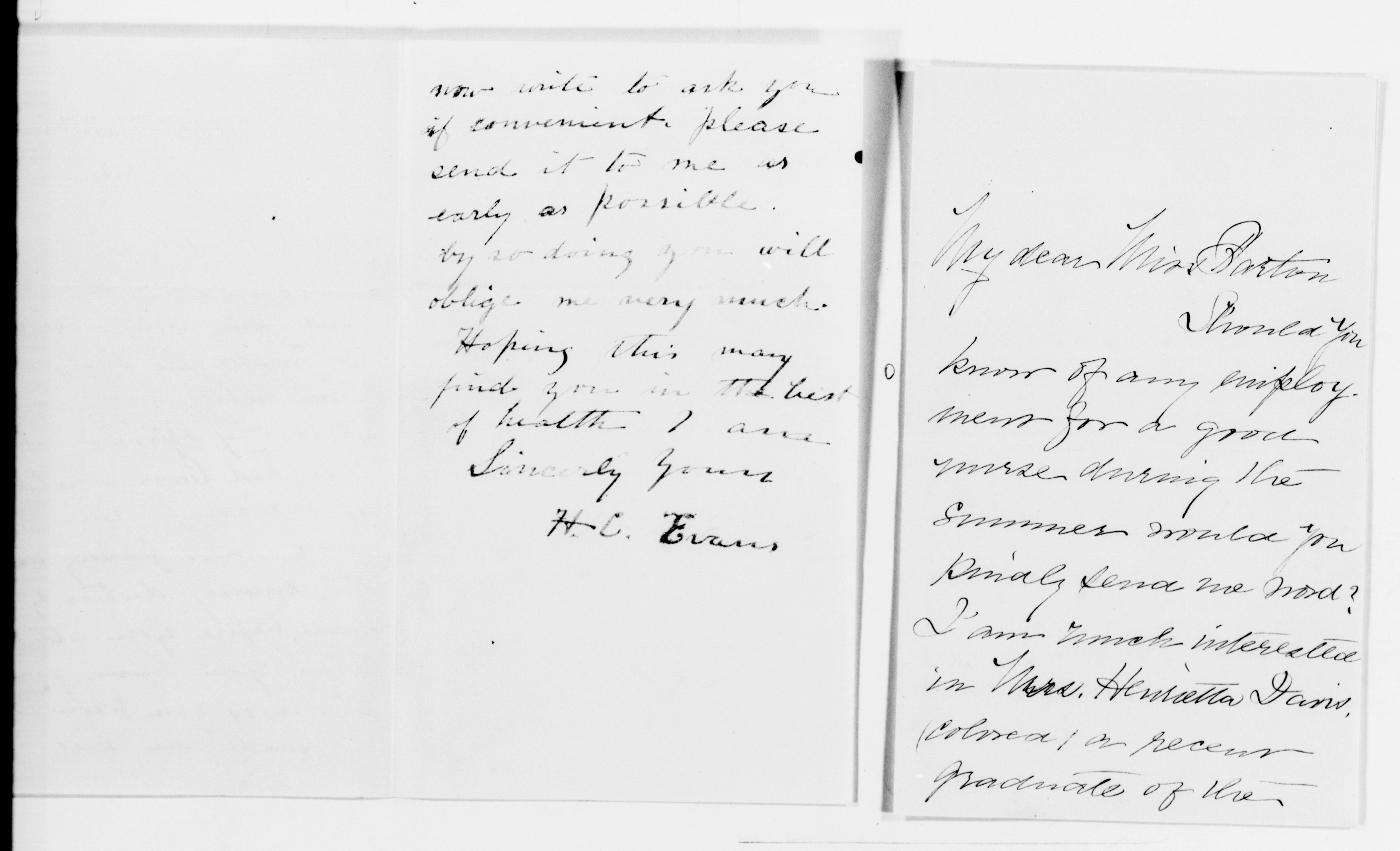 Scanned image of the current content page