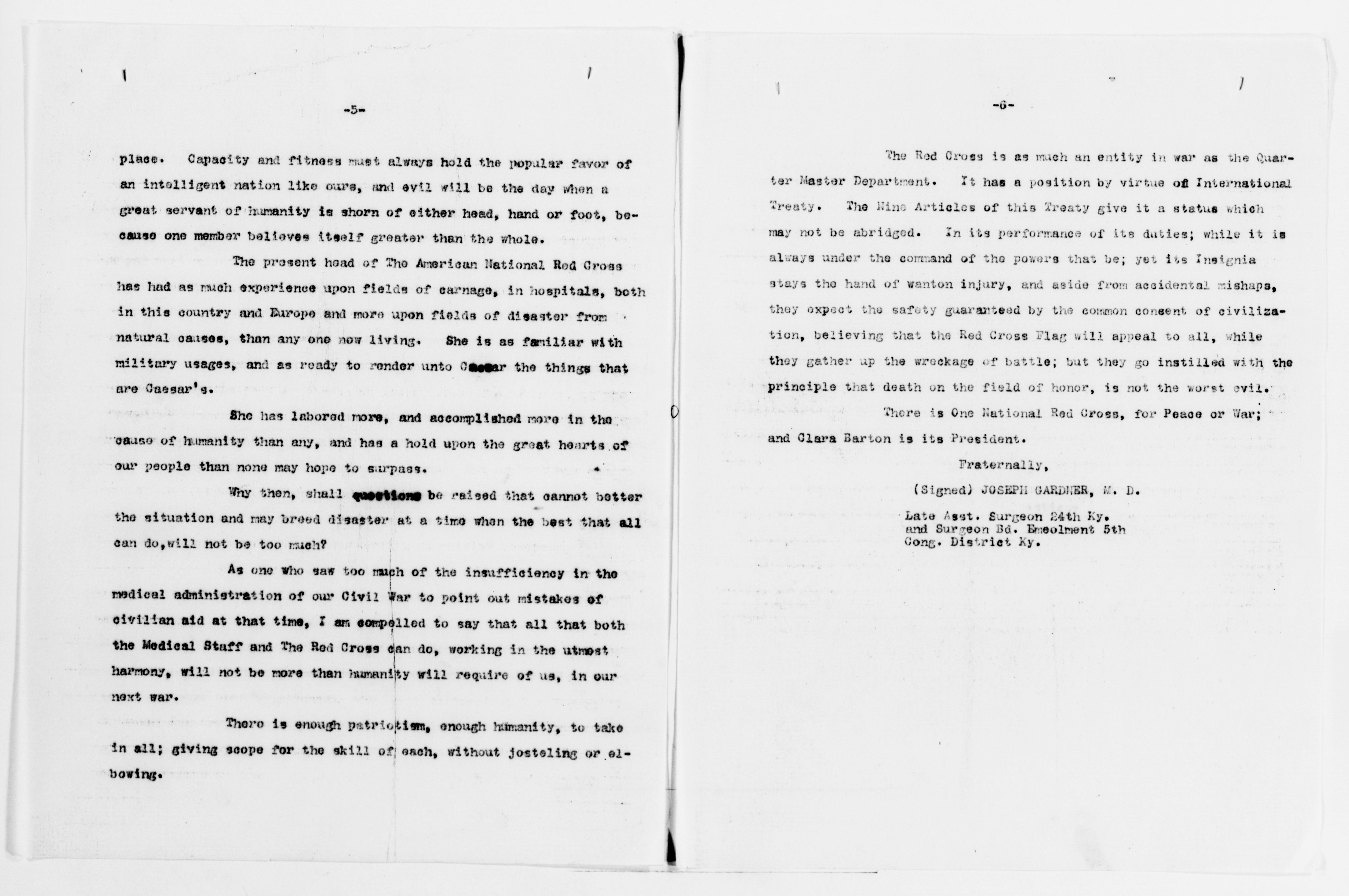 Scanned image of the current content page