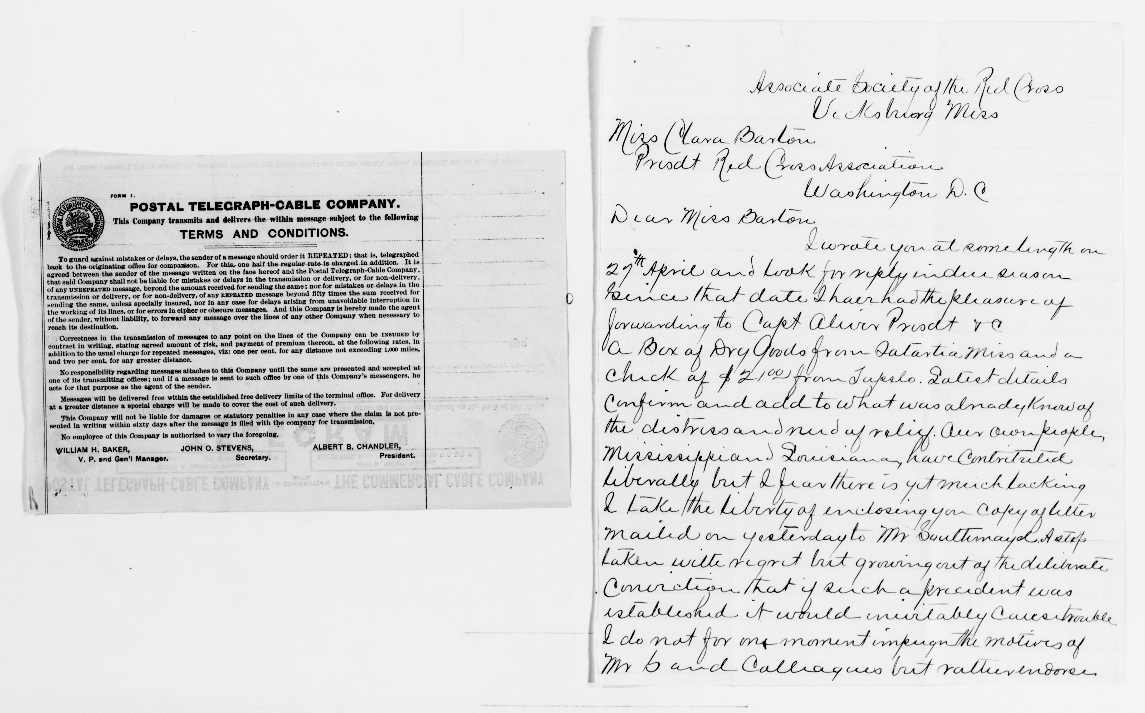 Scanned image of the current content page