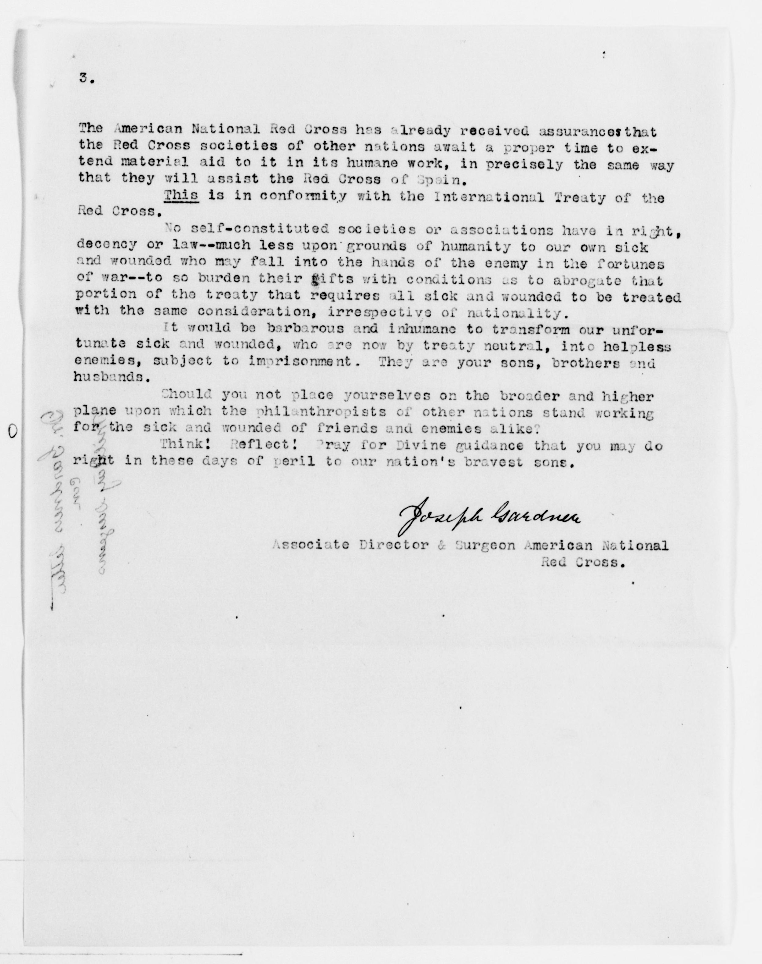 Scanned image of the current content page