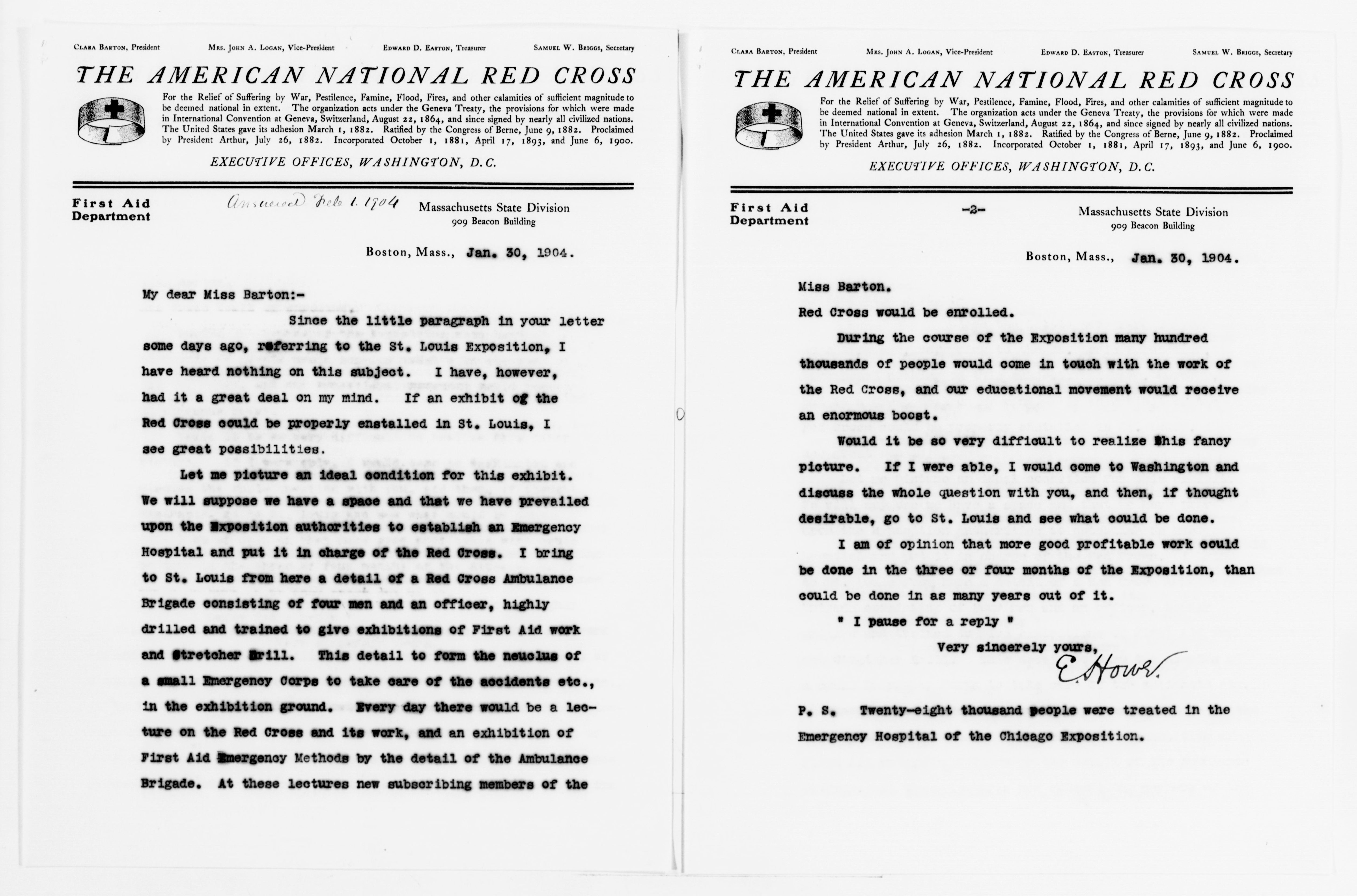 Scanned image of the current content page