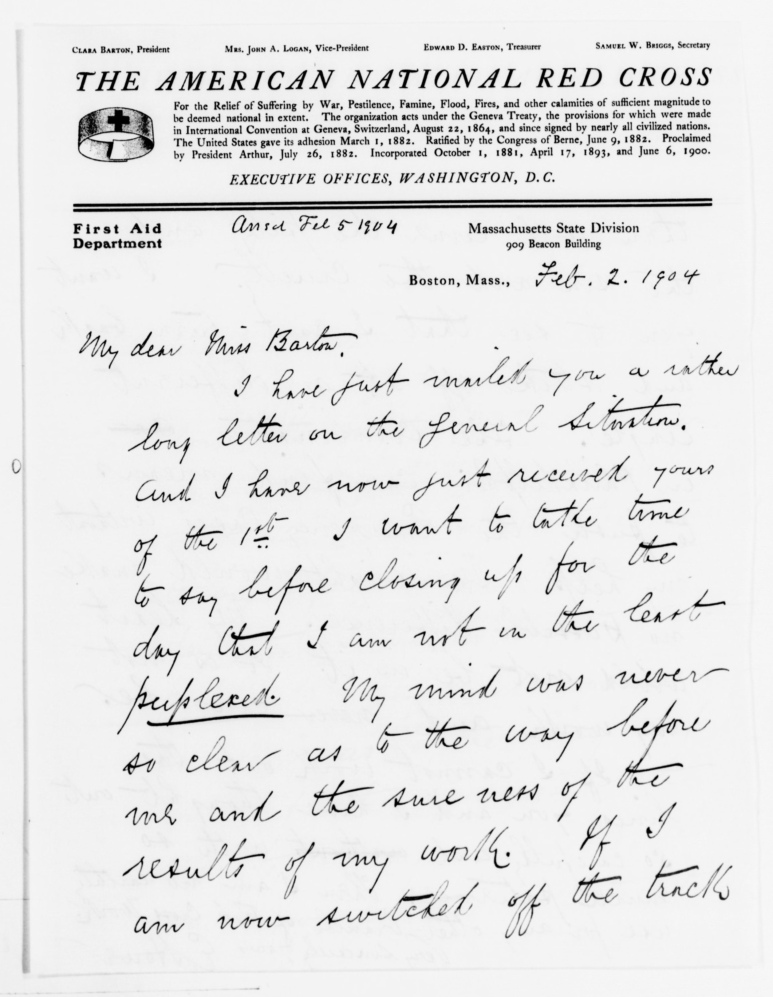 Scanned image of the current content page