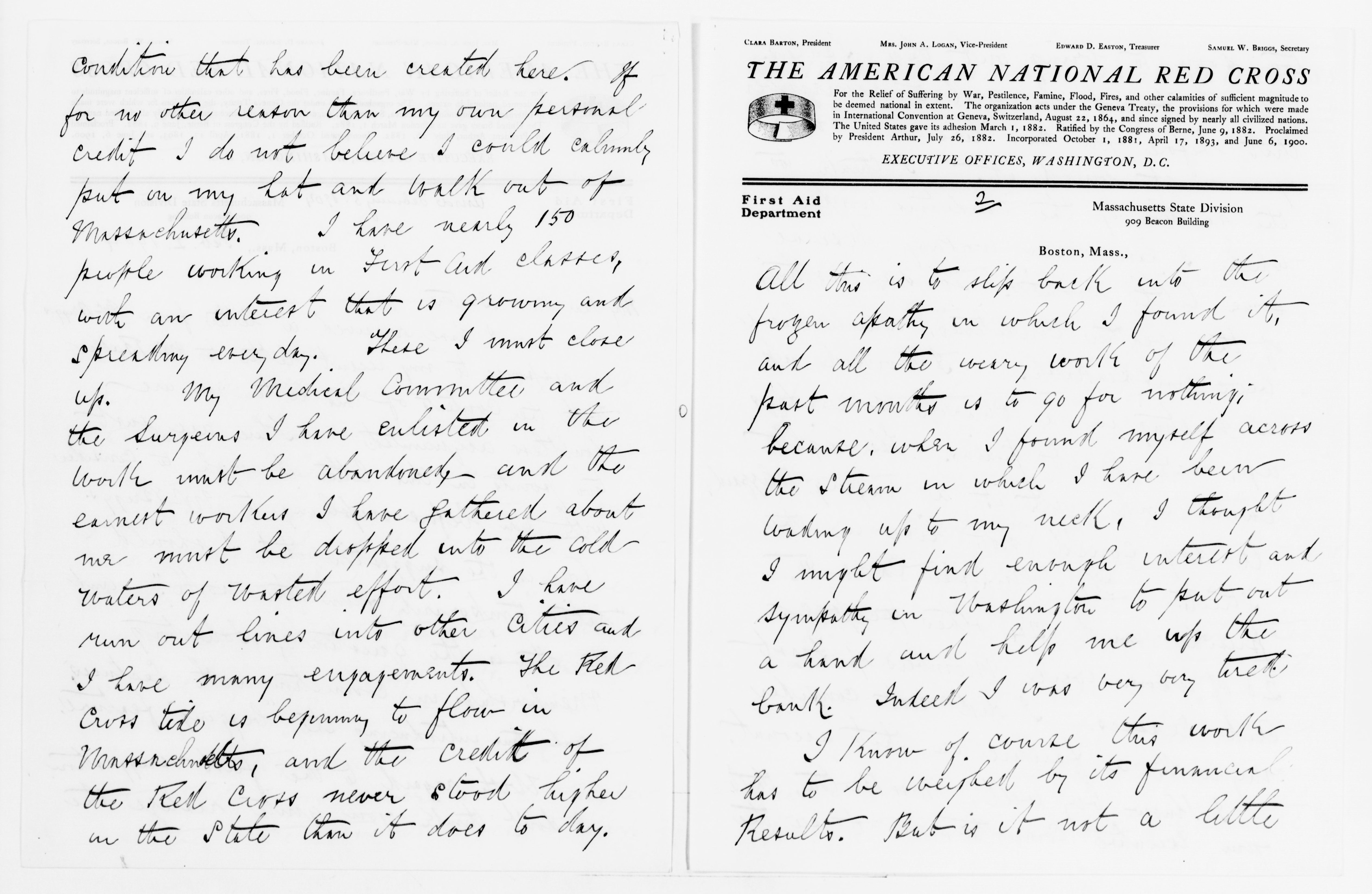 Scanned image of the current content page
