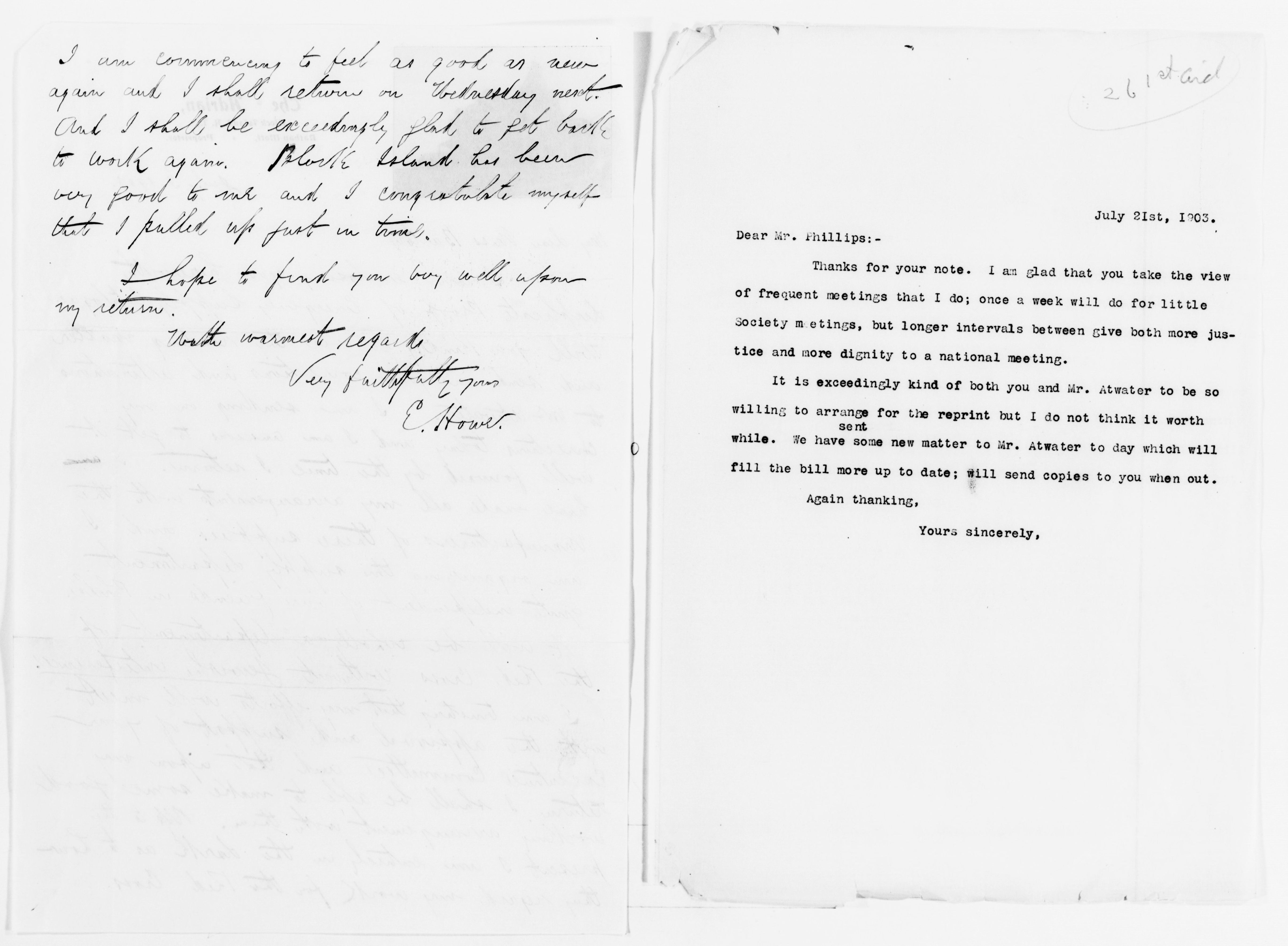 Scanned image of the current content page