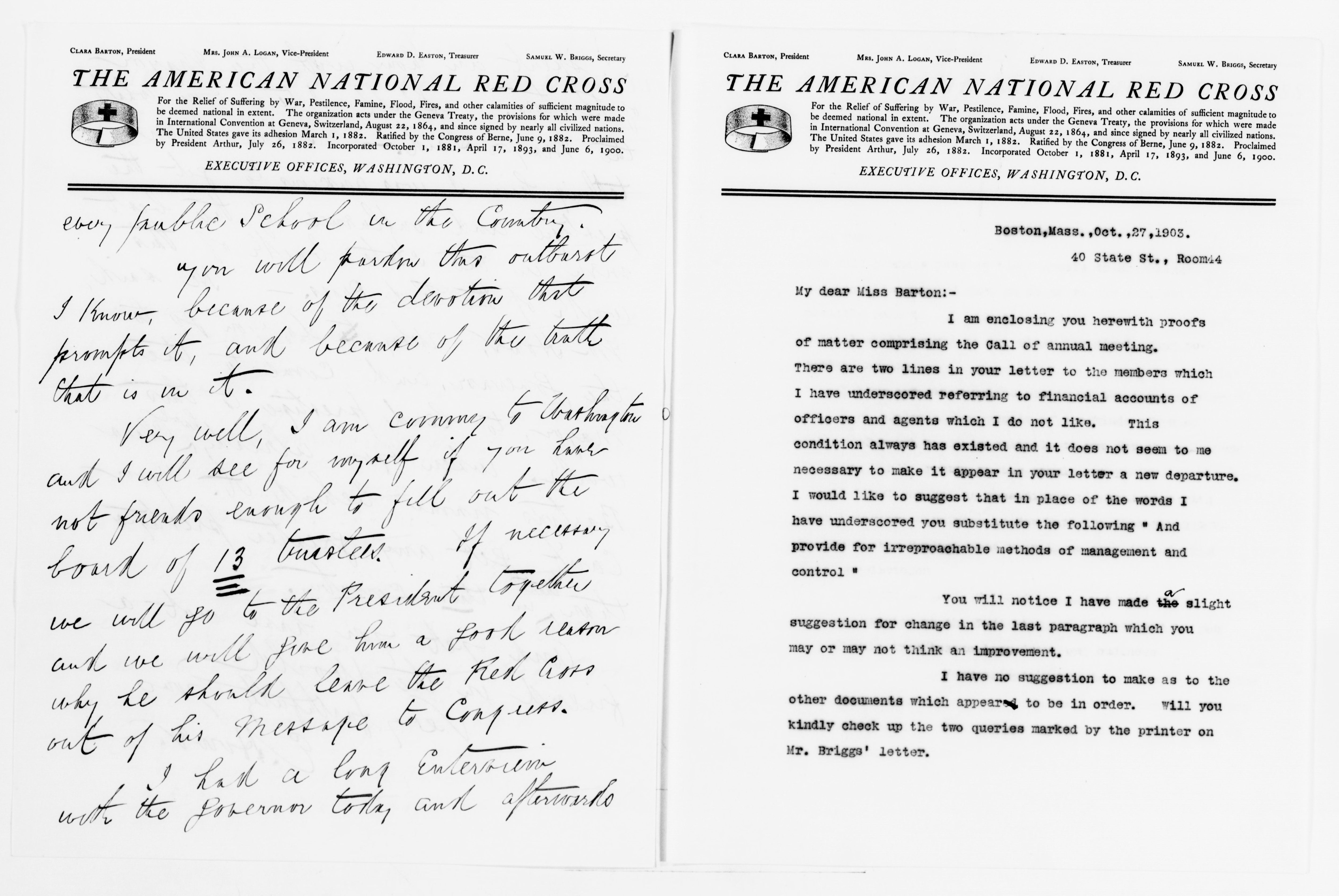 Scanned image of the current content page