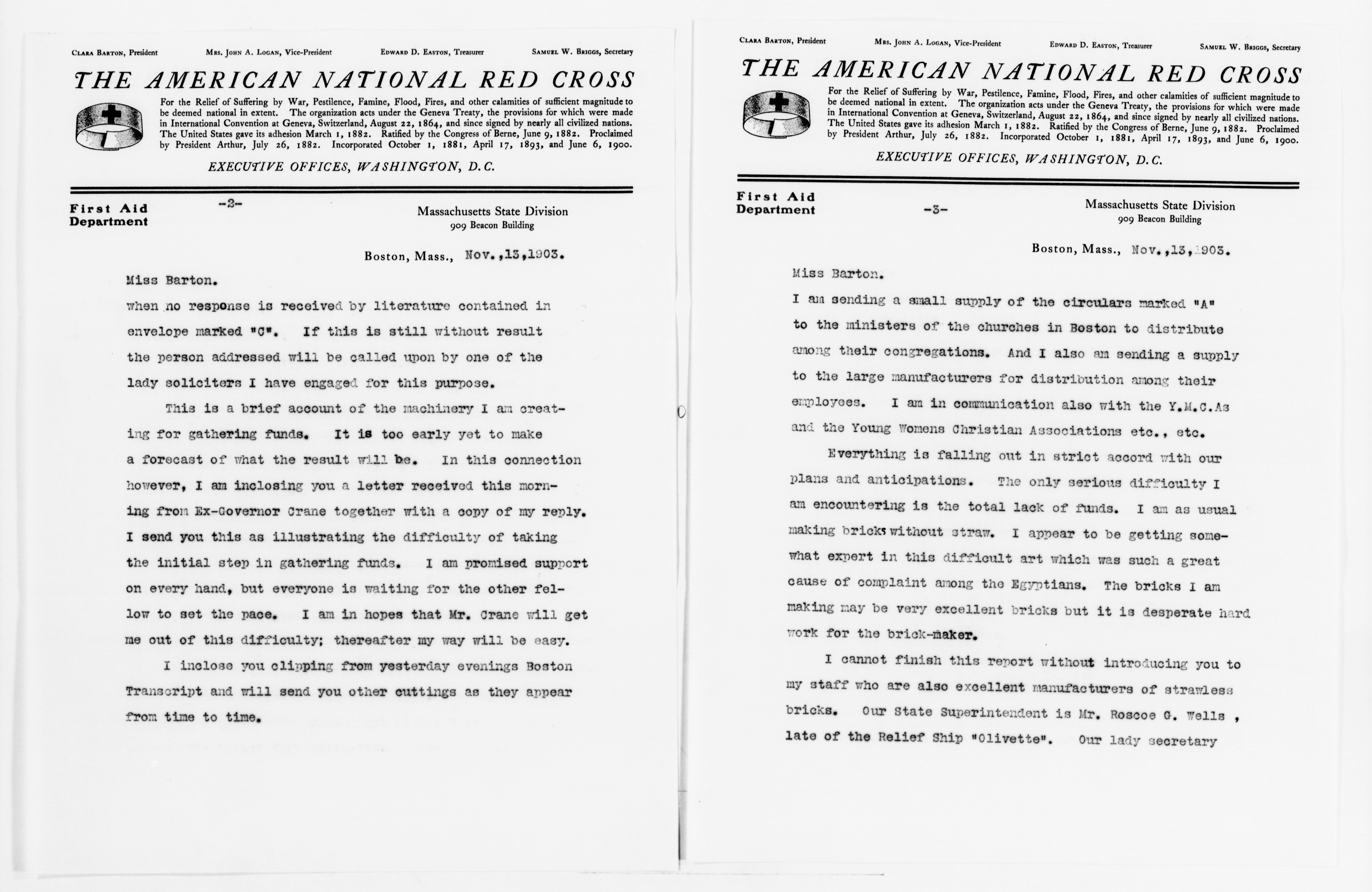 Scanned image of the current content page