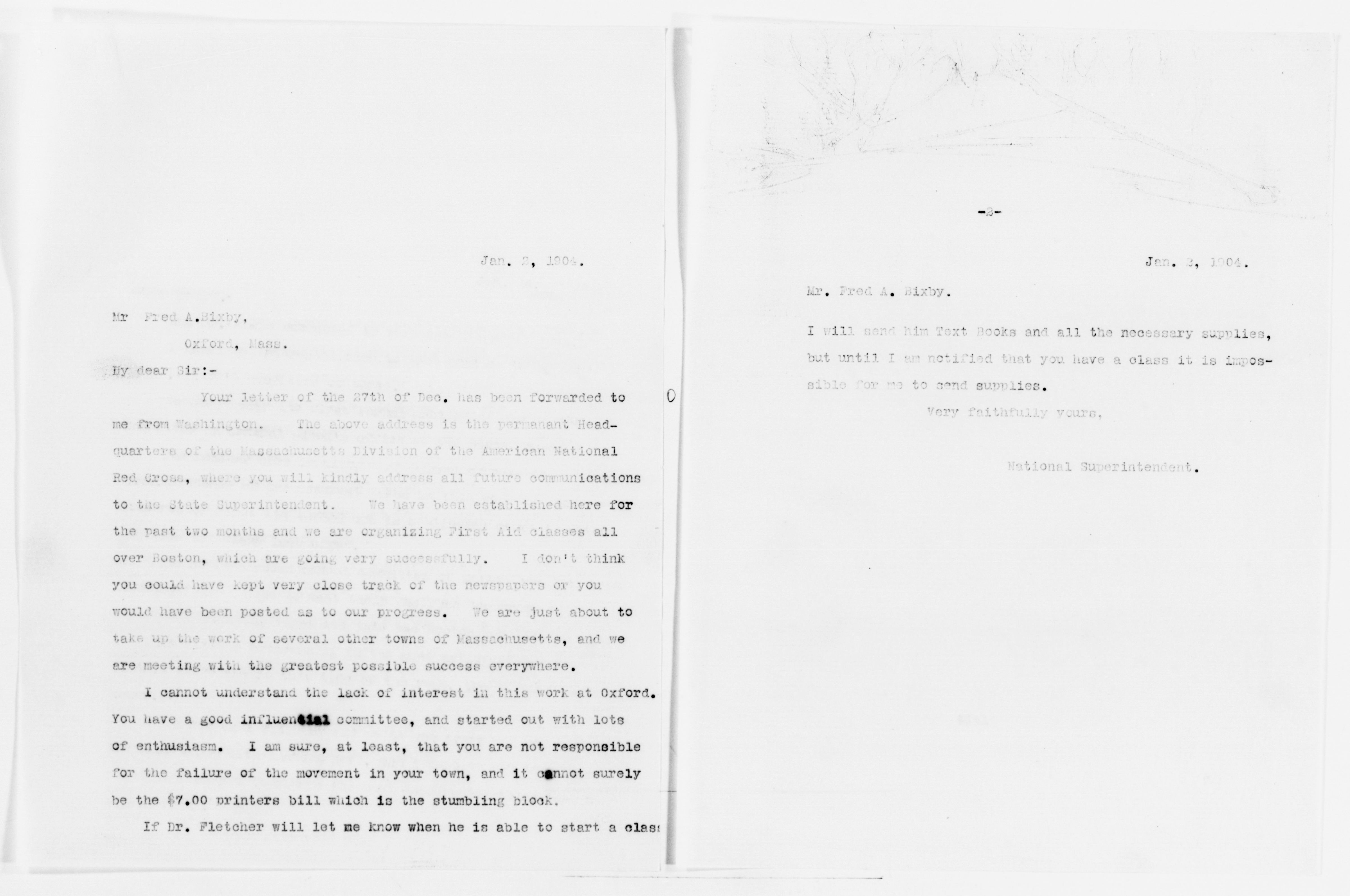 Scanned image of the current content page