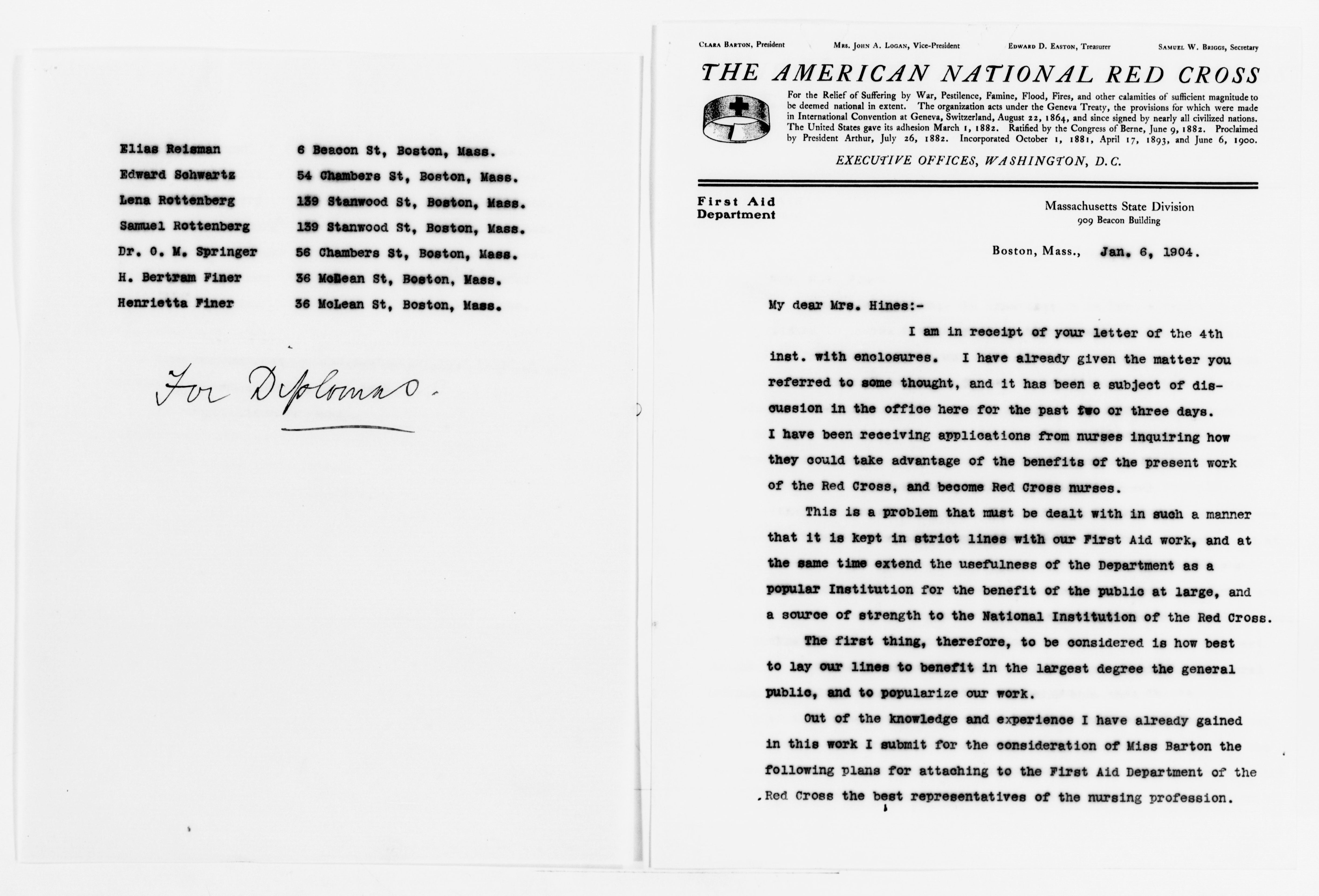 Scanned image of the current content page