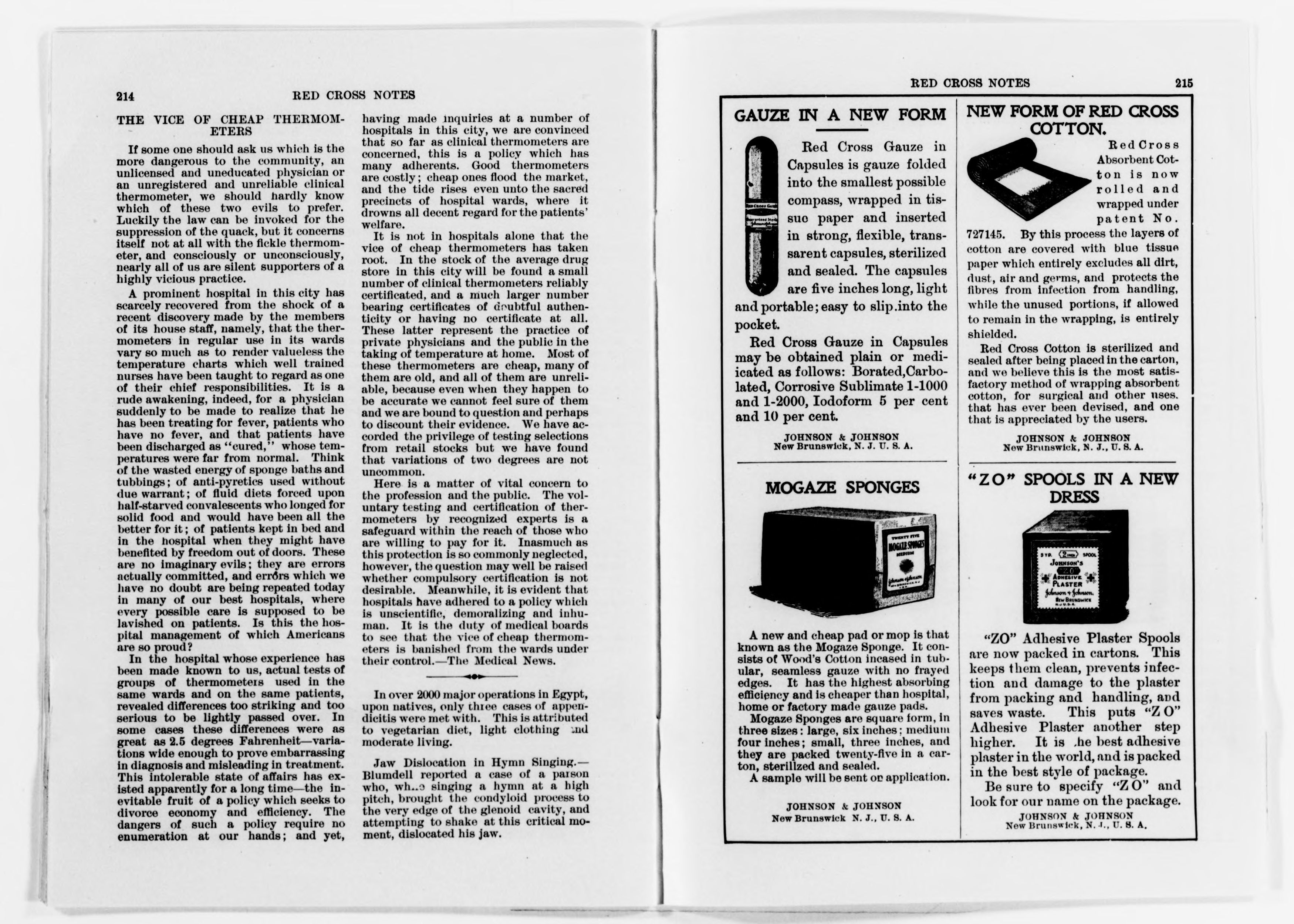 Scanned image of the current content page