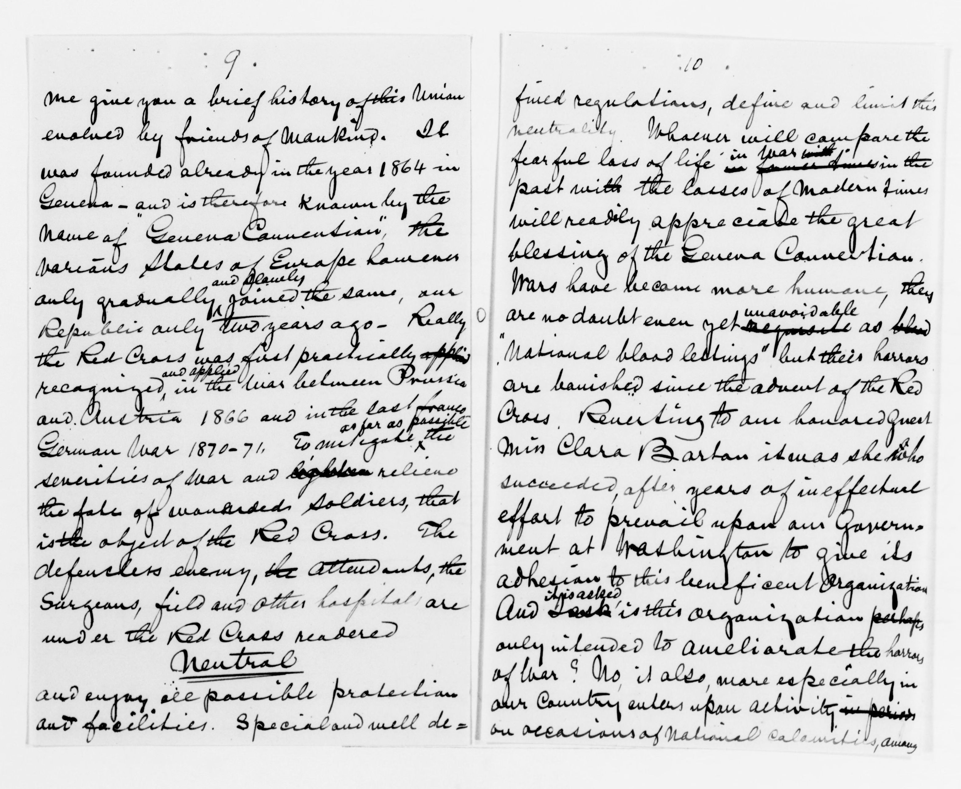 Scanned image of the current content page