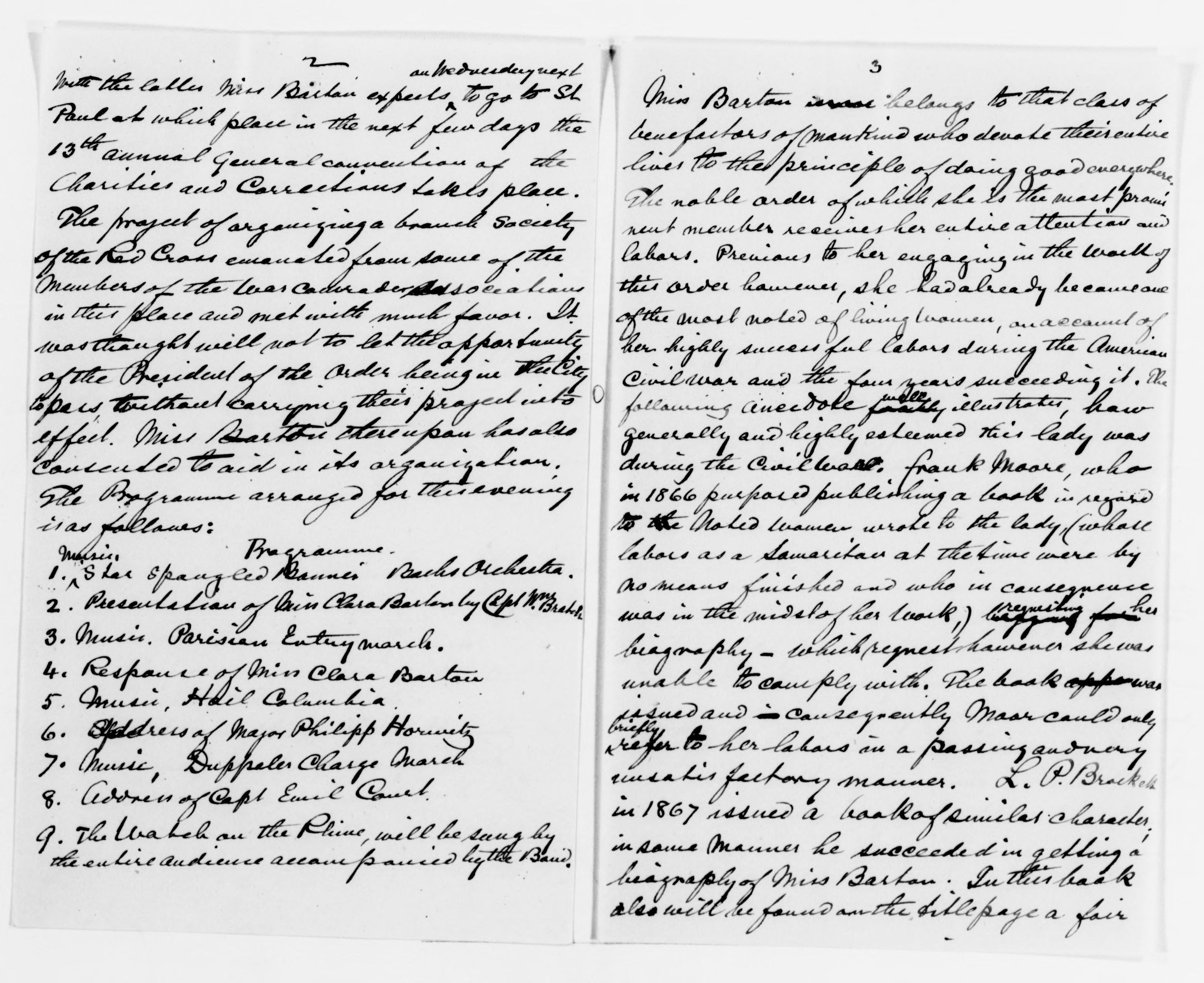 Scanned image of the current content page