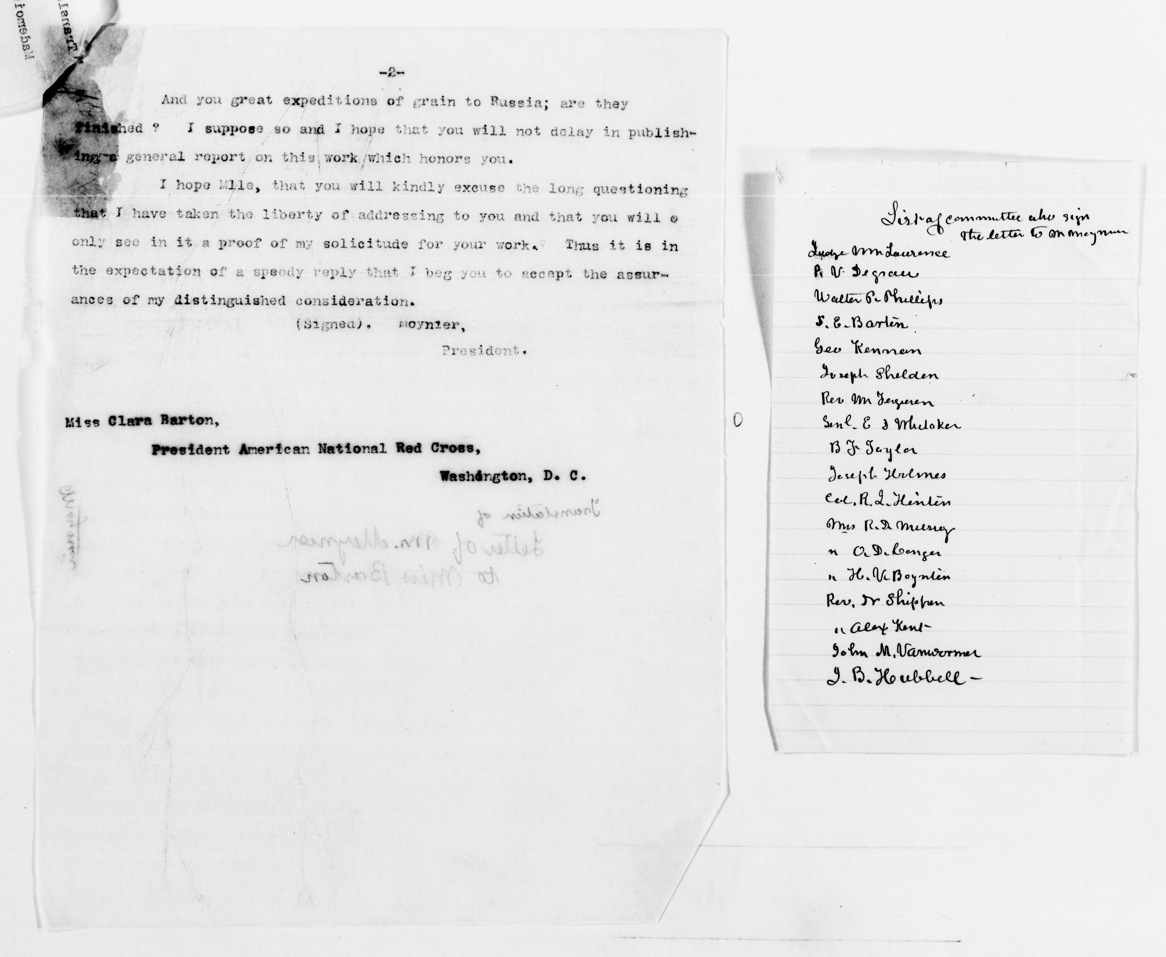 Scanned image of the current content page