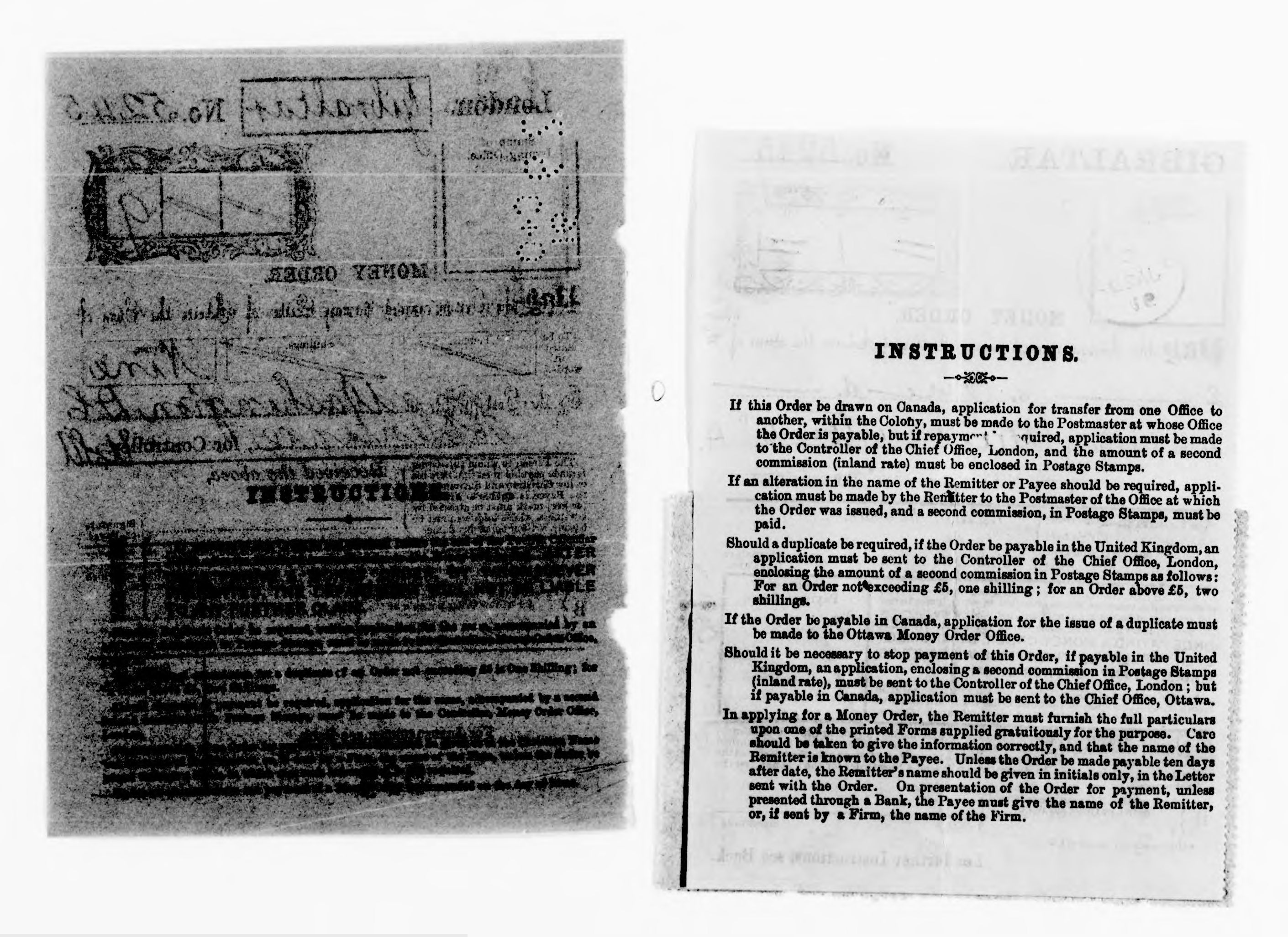 Scanned image of the current content page
