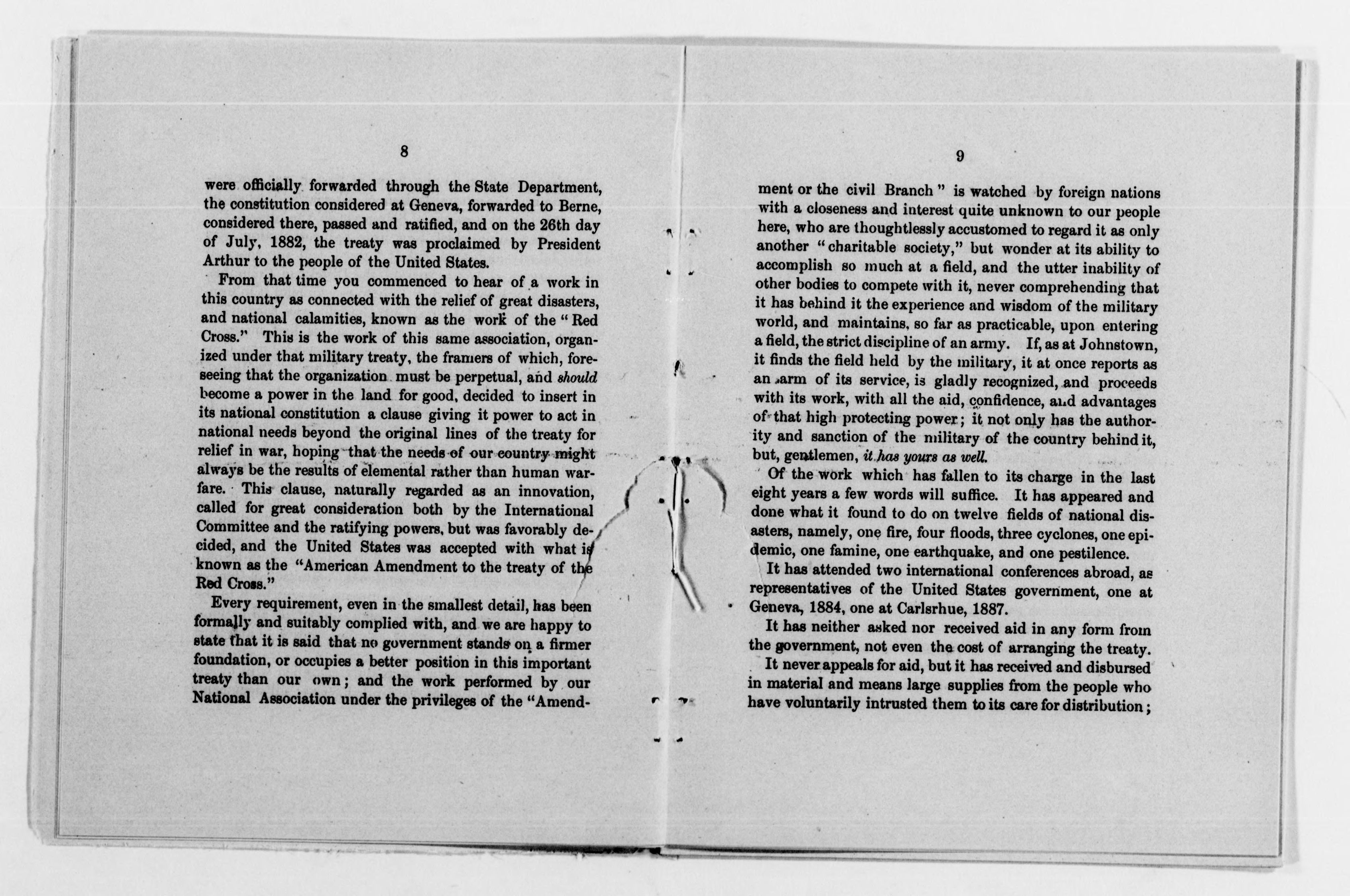 Scanned image of the current content page