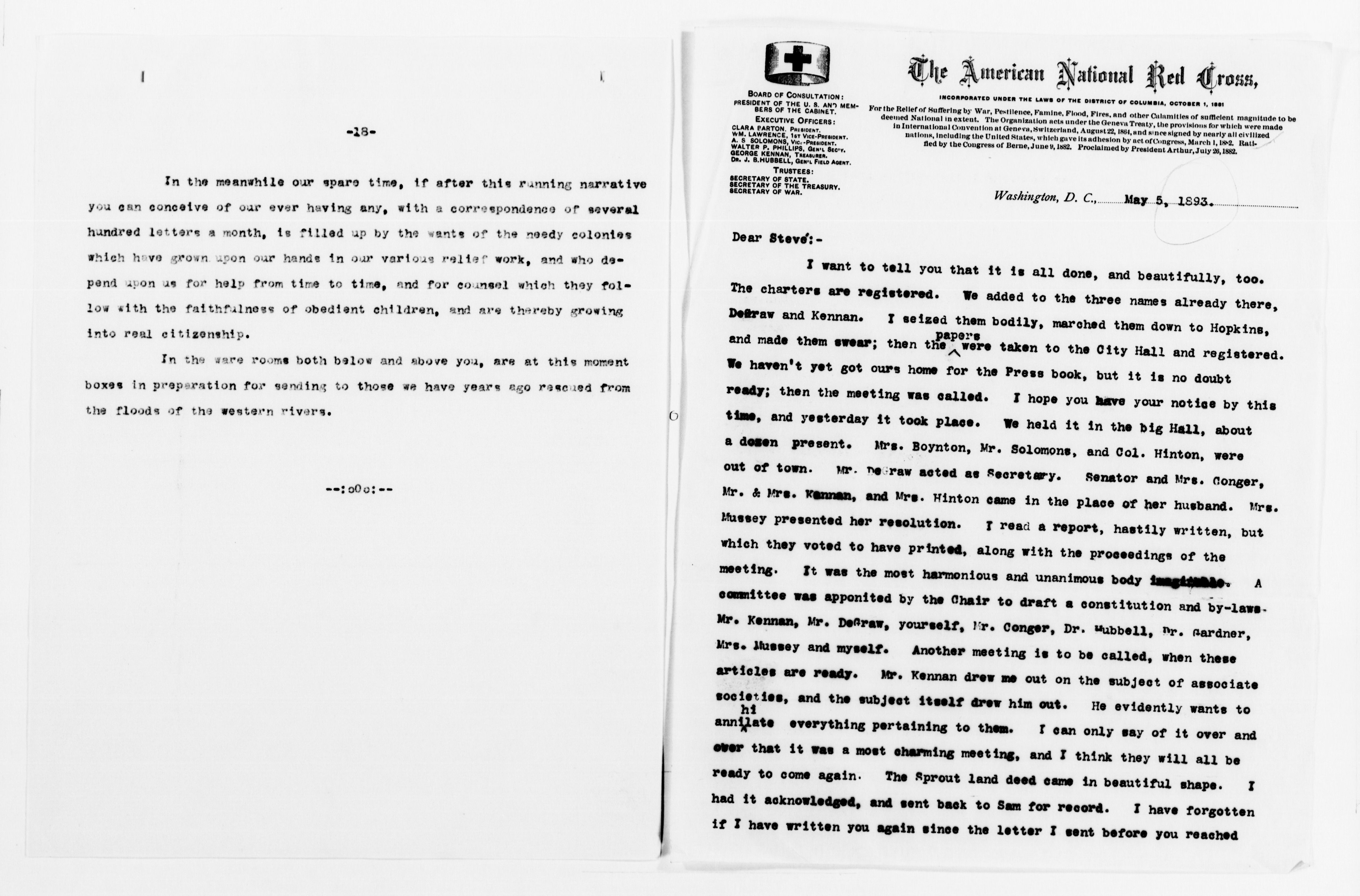 Scanned image of the current content page