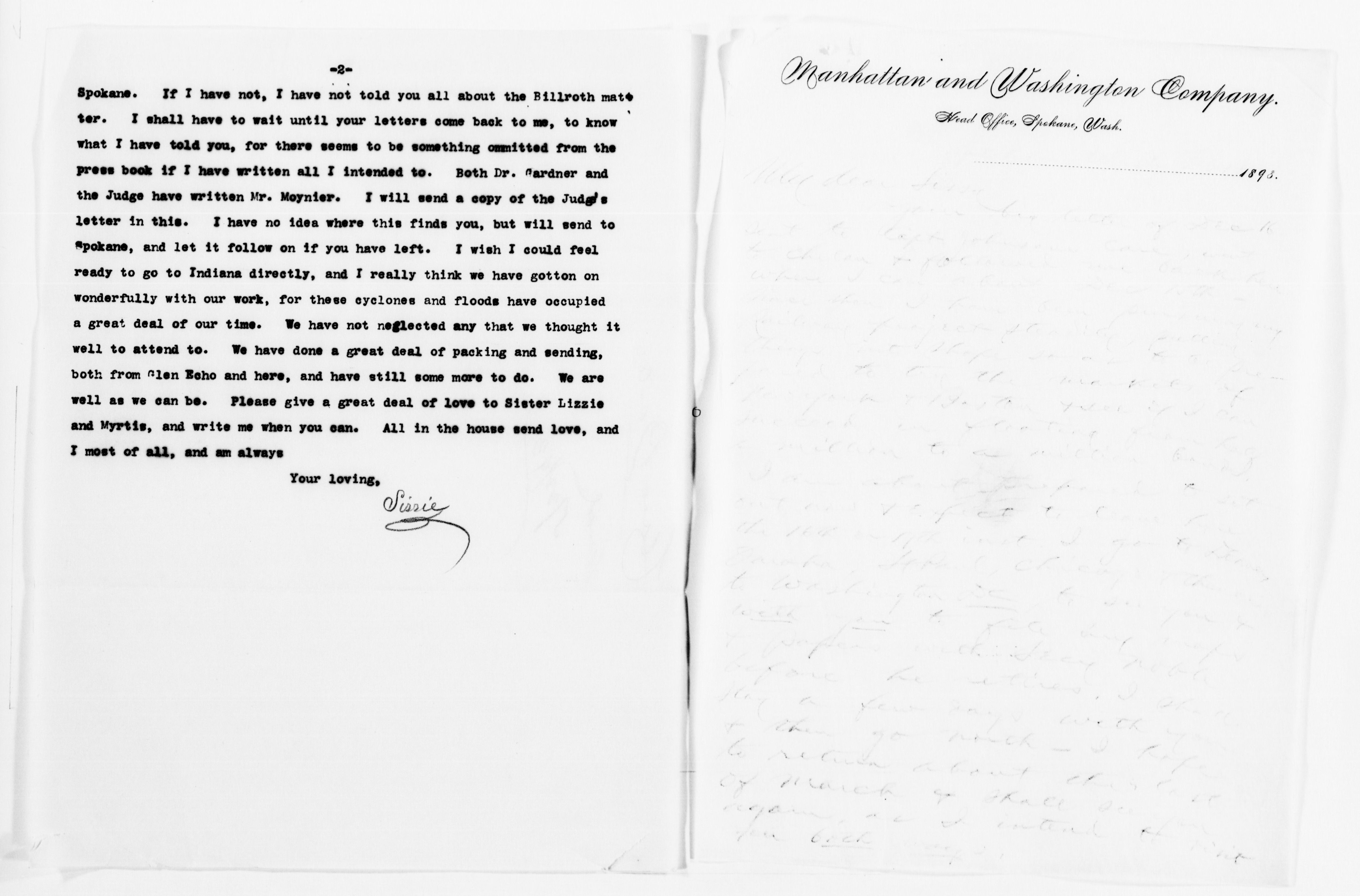Scanned image of the current content page