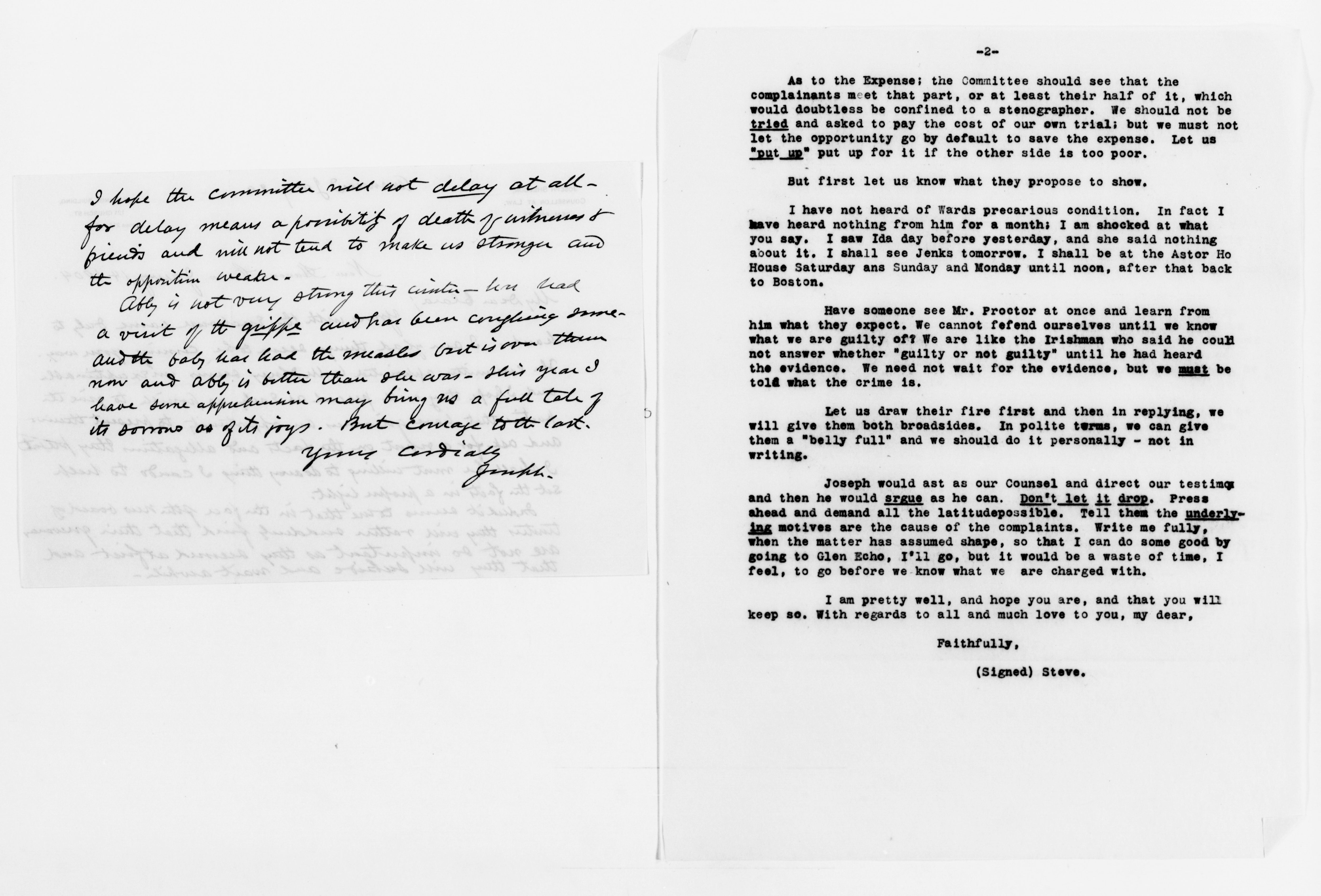 Scanned image of the current content page